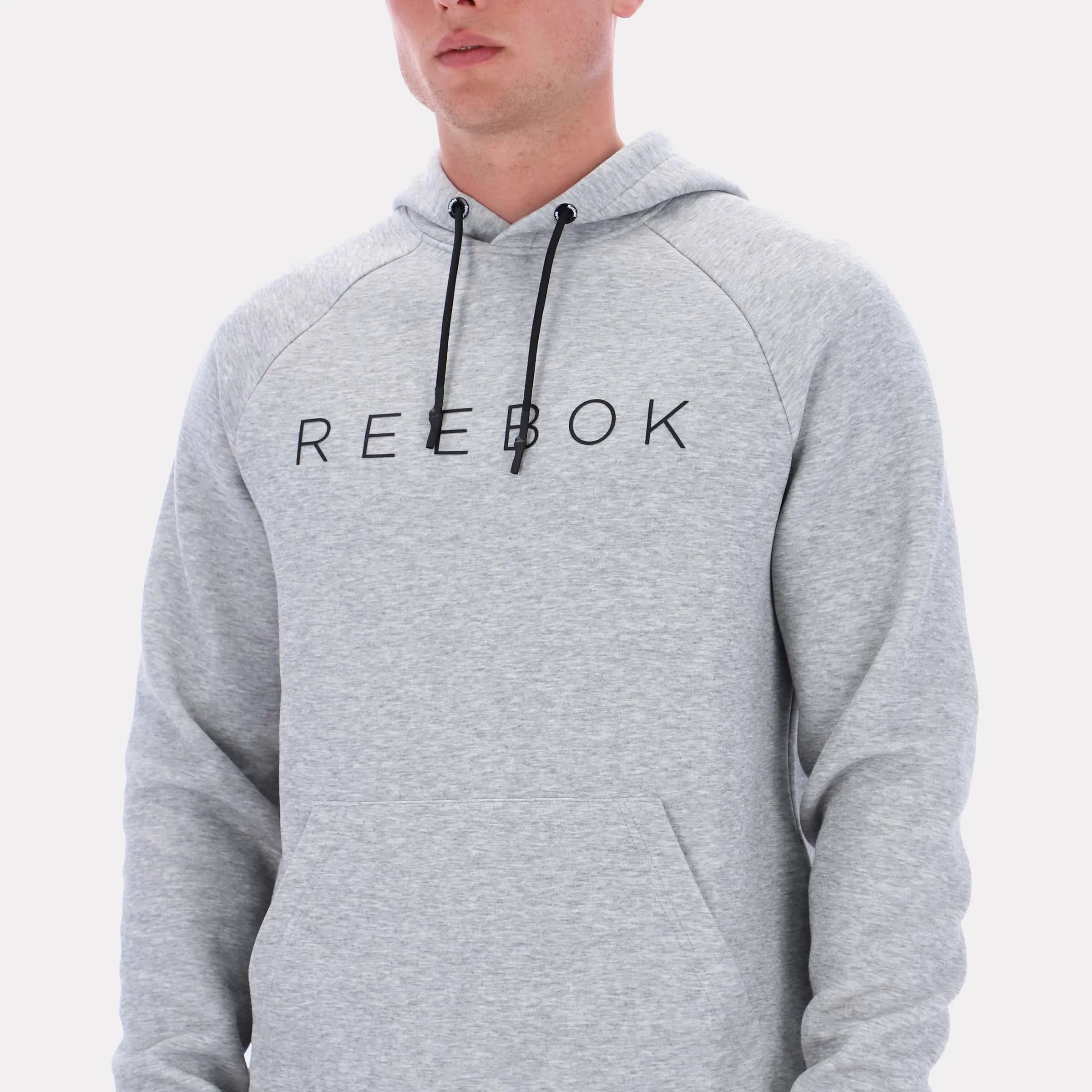 Reebok Apparel Men Reebok Core Hoodie GREY MARL sold by Reebok product image thumbnail 4