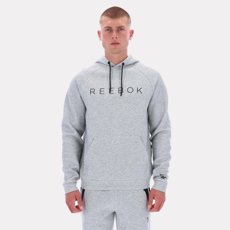 Reebok Apparel Men Reebok Core Hoodie GREY MARL sold by Reebok