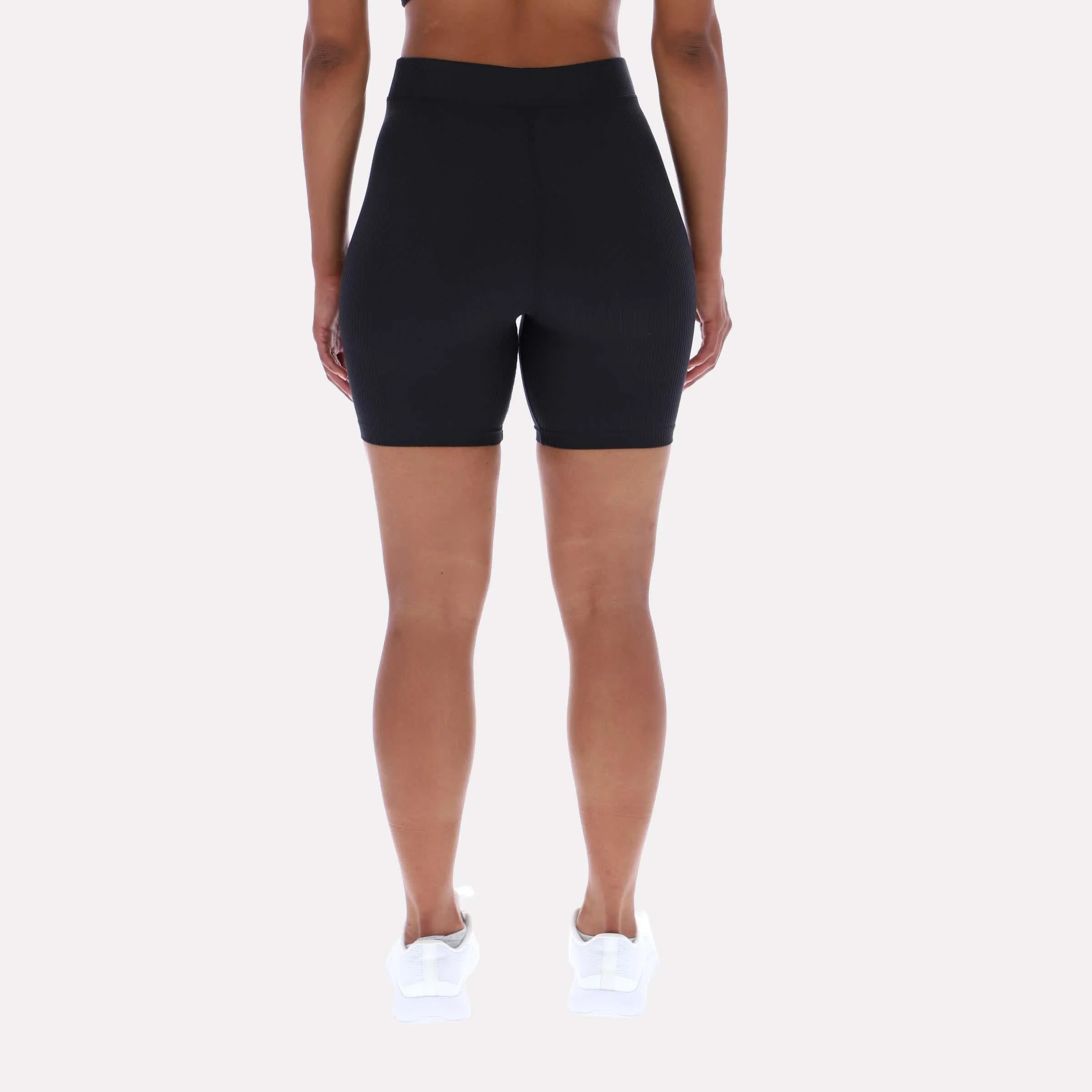 Reebok Apparel Women Rib Bike Shorts BLACK sold by Reebok product image thumbnail 2