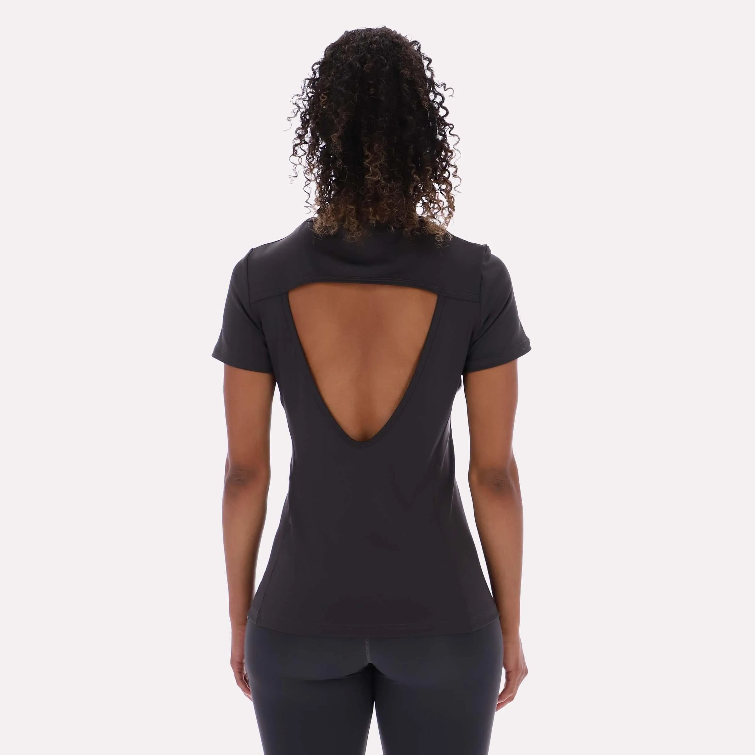 Reebok Apparel Women RBK-Lab Vented Outdoor T-Shirt WASHED BLACK sold by Reebok product image thumbnail 2