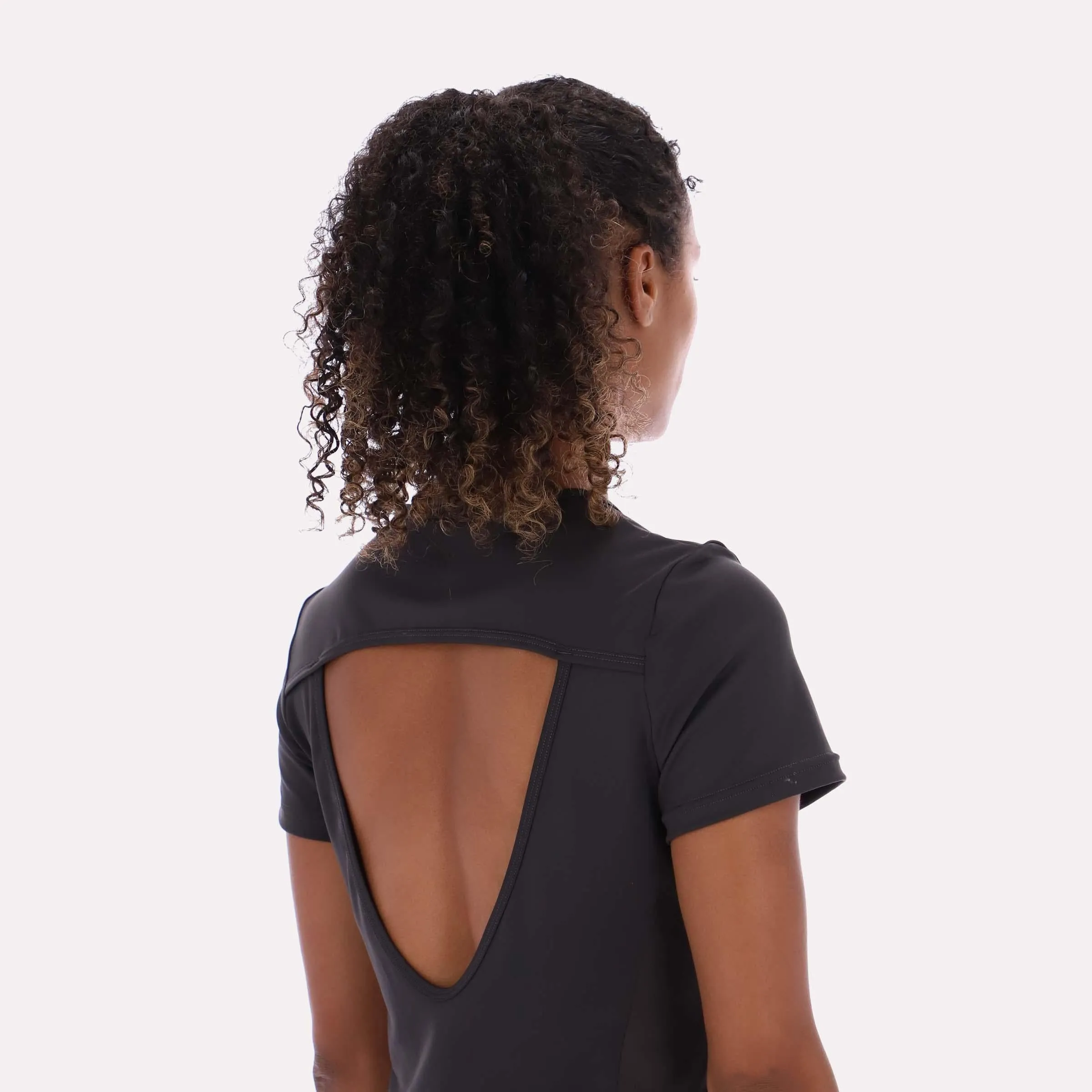 Reebok Apparel Women RBK-Lab Vented Outdoor T-Shirt WASHED BLACK sold by Reebok product image thumbnail 4