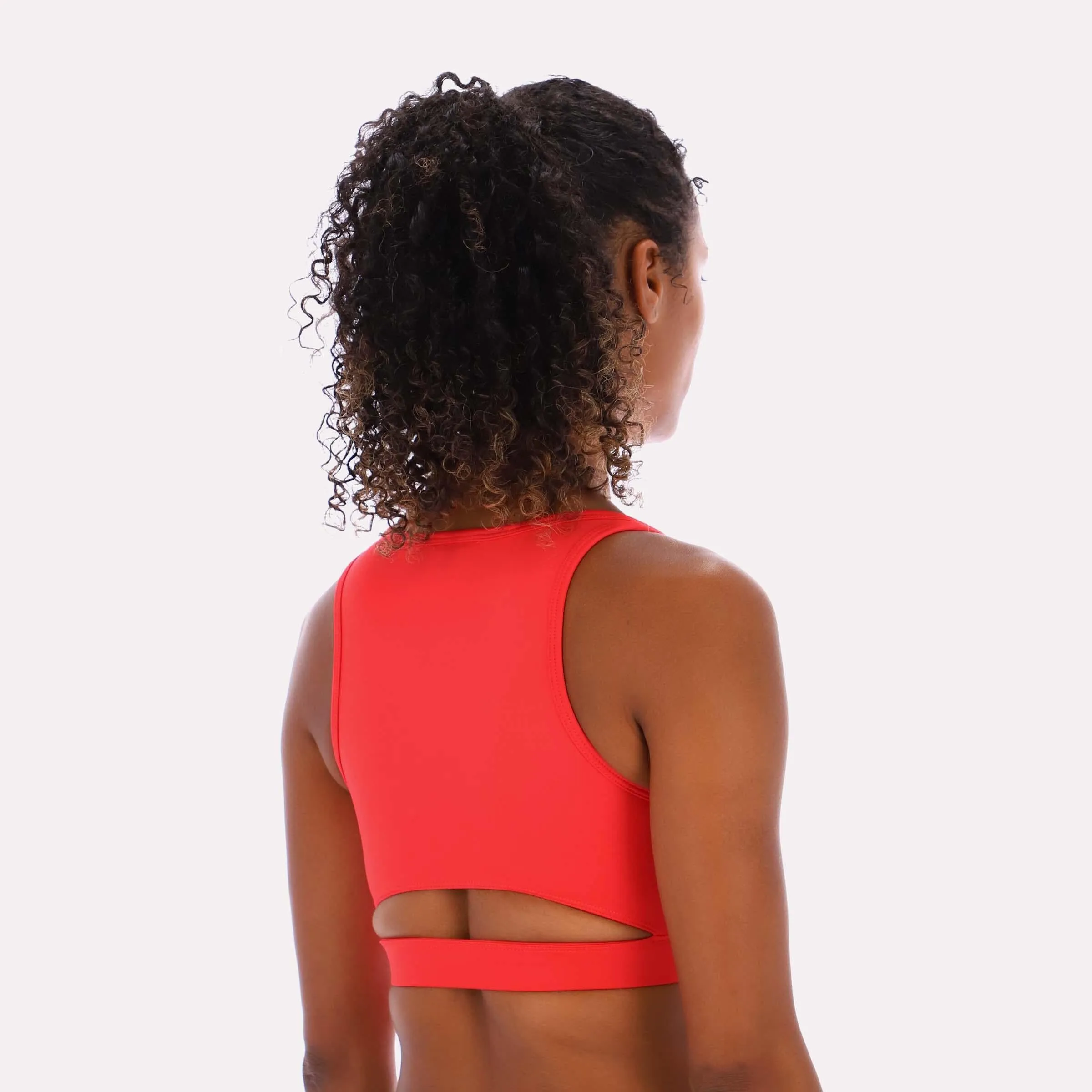 Reebok Apparel Women Core High-Impact Bra ENERGY RED sold by Reebok product image thumbnail 3