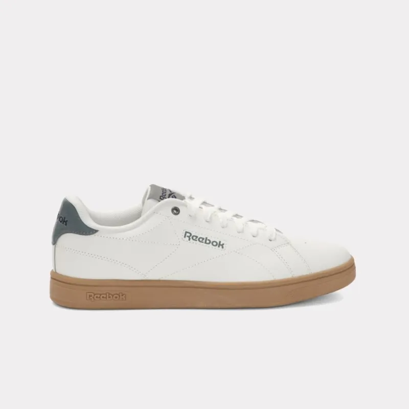 Reebok Footwear Men Court Clean Shoes CHALK/DARKFOG/VECTORNAVY sold by Reebok