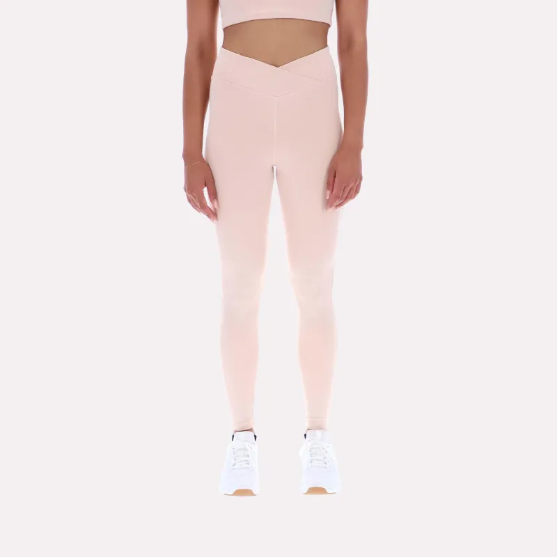 Reebok Apparel Women Lux High-Rise Tights MUTED CLAY sold by Reebok