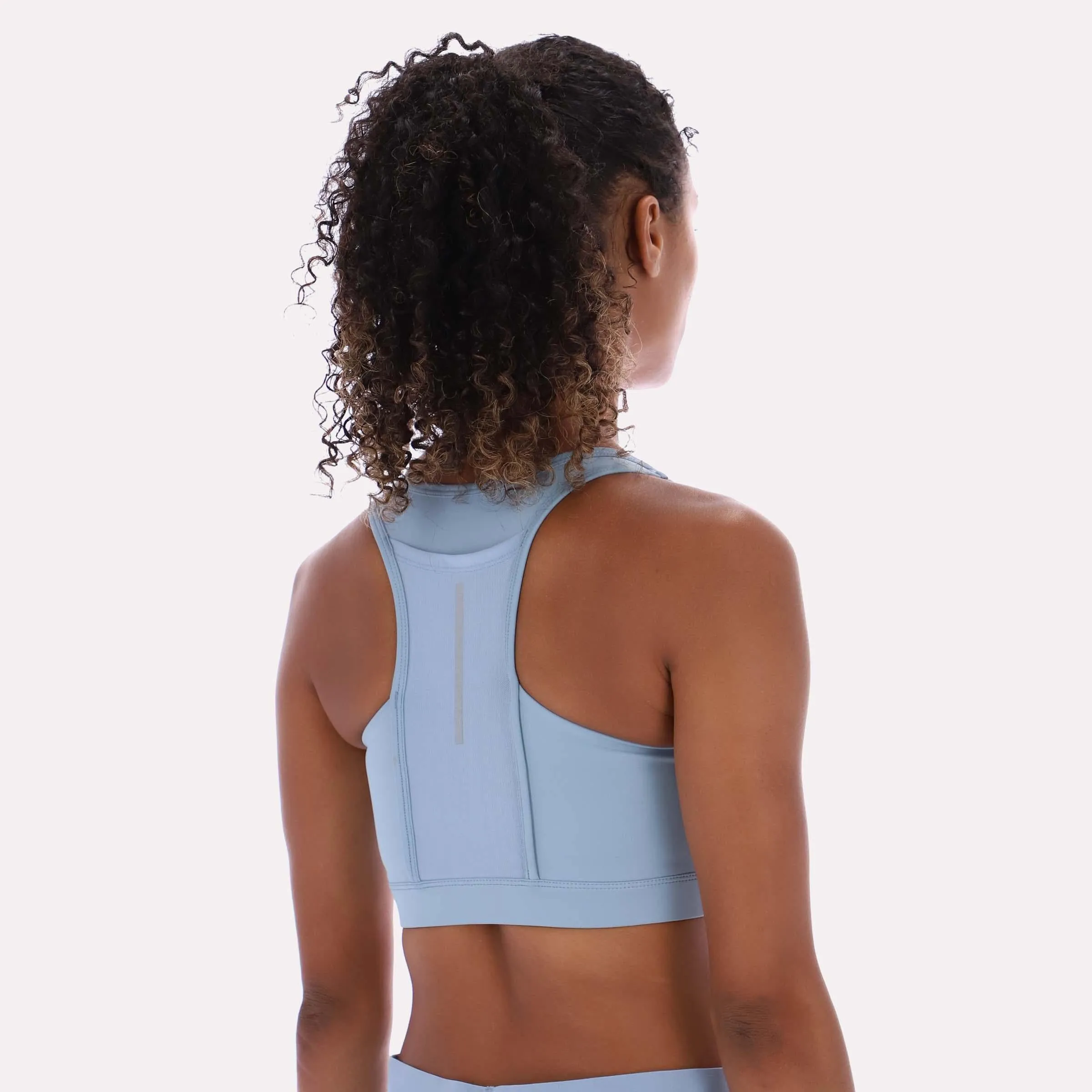 Reebok Apparel Women RBK-DRY Motion Sports Bra LEISURE BLUE sold by Reebok product image thumbnail 3