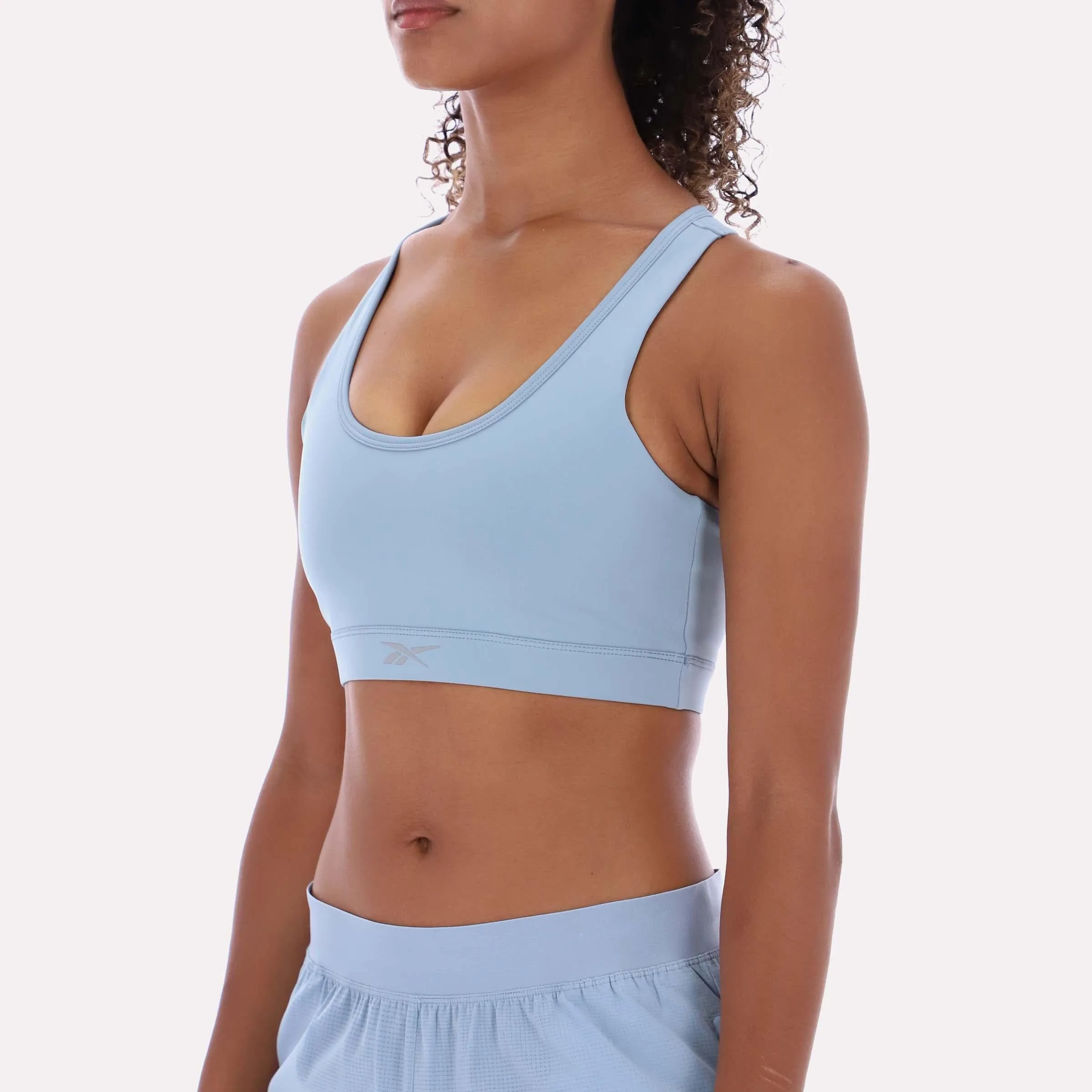 Reebok Apparel Women RBK-DRY Motion Sports Bra LEISURE BLUE sold by Reebok product image thumbnail 4