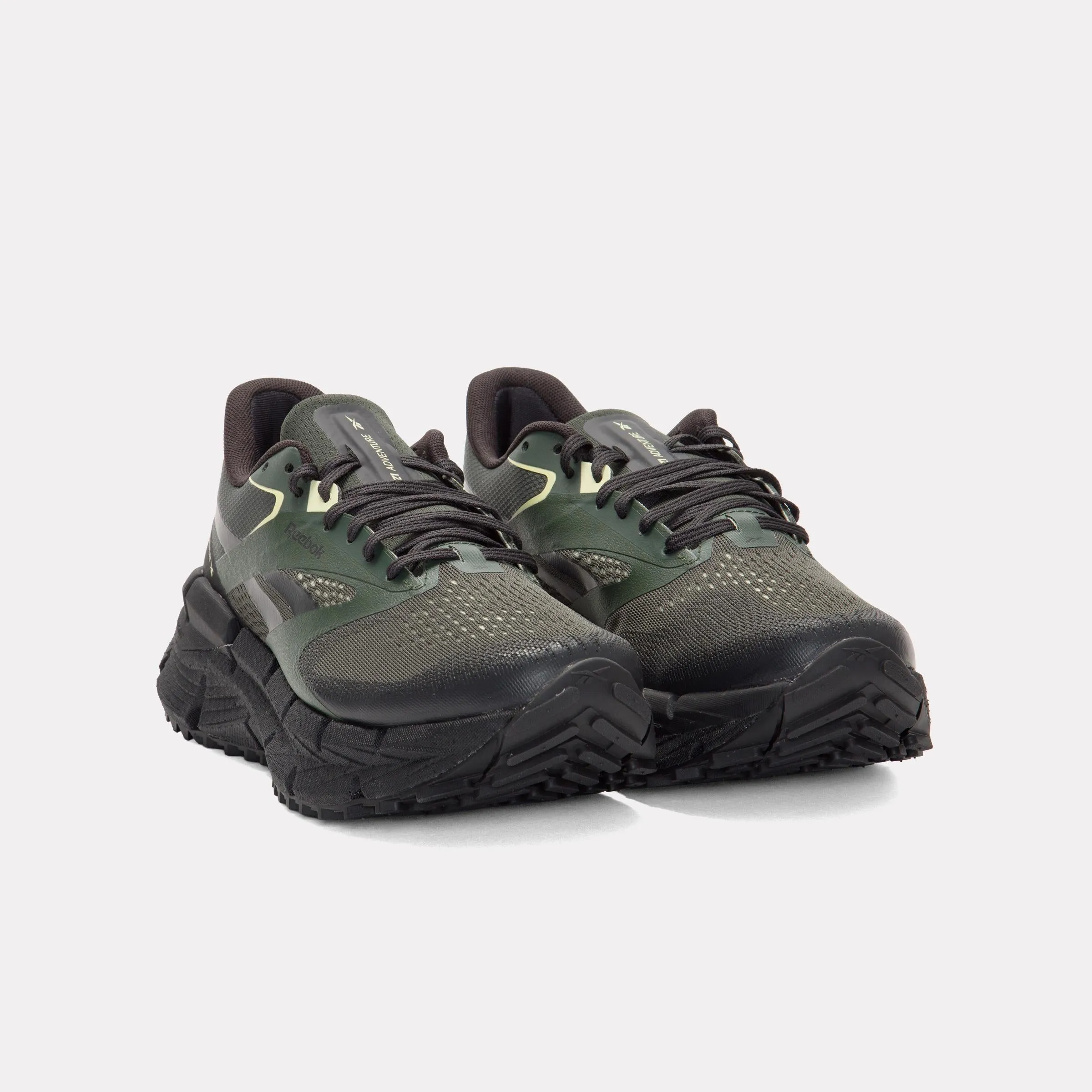 Reebok Footwear Men FloatZig 1 Adventure Shoes GRIT GREEN/WASHED BLACK/YELLOW sold by Reebok product image thumbnail 3