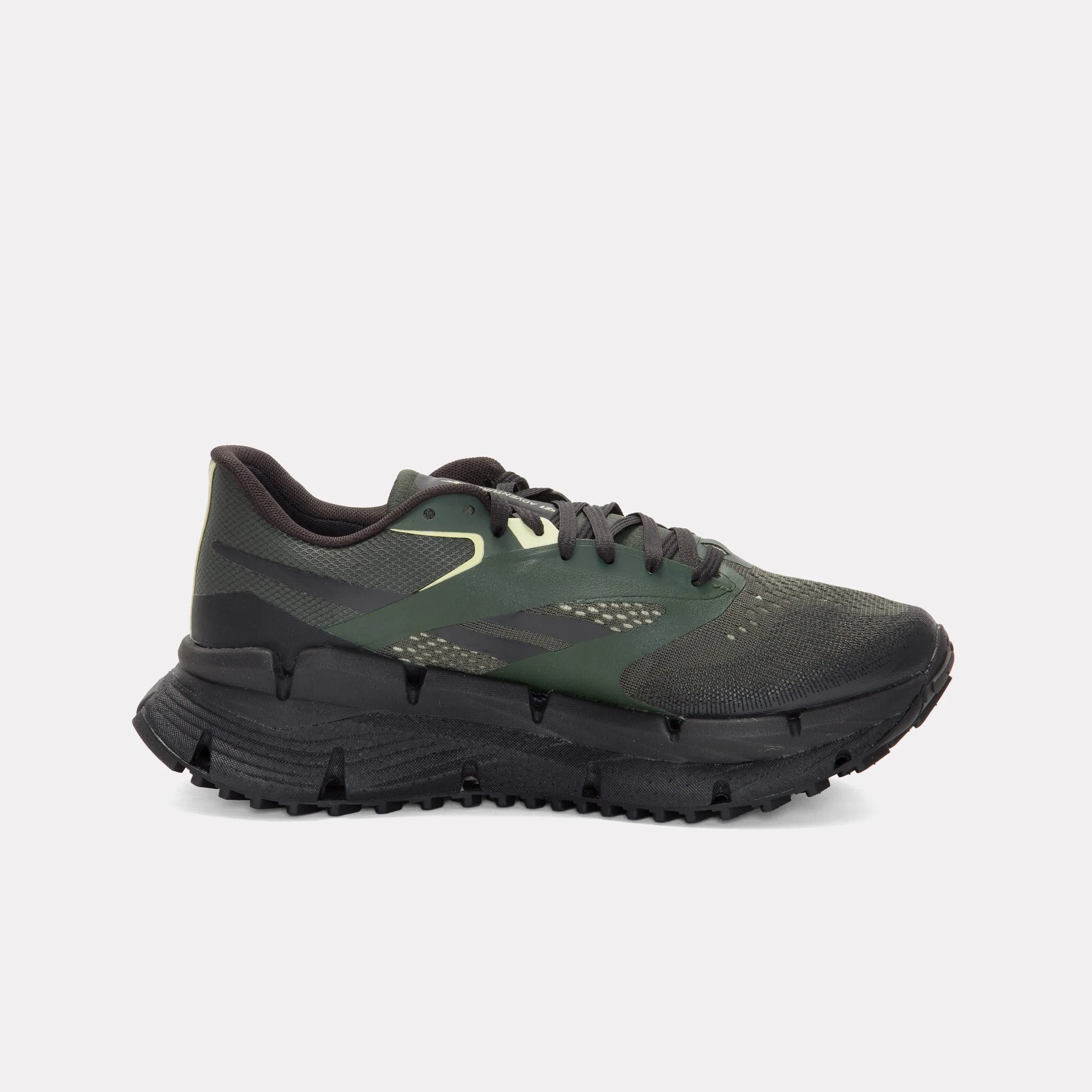 Reebok Footwear Men FloatZig 1 Adventure Shoes GRIT GREEN/WASHED BLACK/YELLOW sold by Reebok product image thumbnail 2
