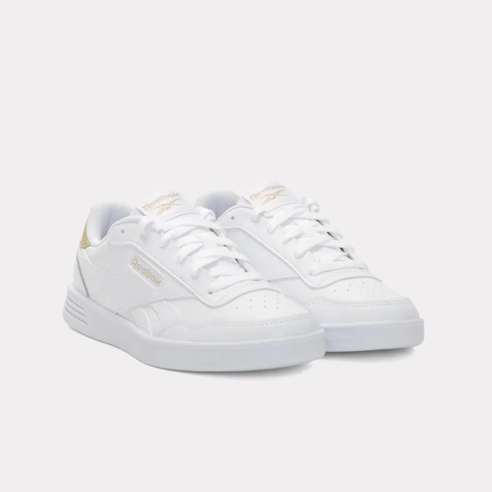 Reebok Footwear Women Court Advance Shoes FTWRWHITE/FTWRWHITE/PALEGOLD sold by Reebok product image thumbnail 3