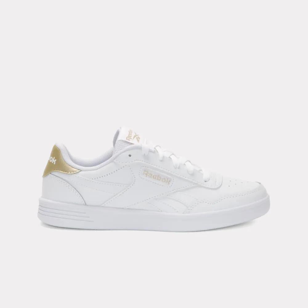 Reebok Footwear Women Court Advance Shoes FTWRWHITE/FTWRWHITE/PALEGOLD sold by Reebok