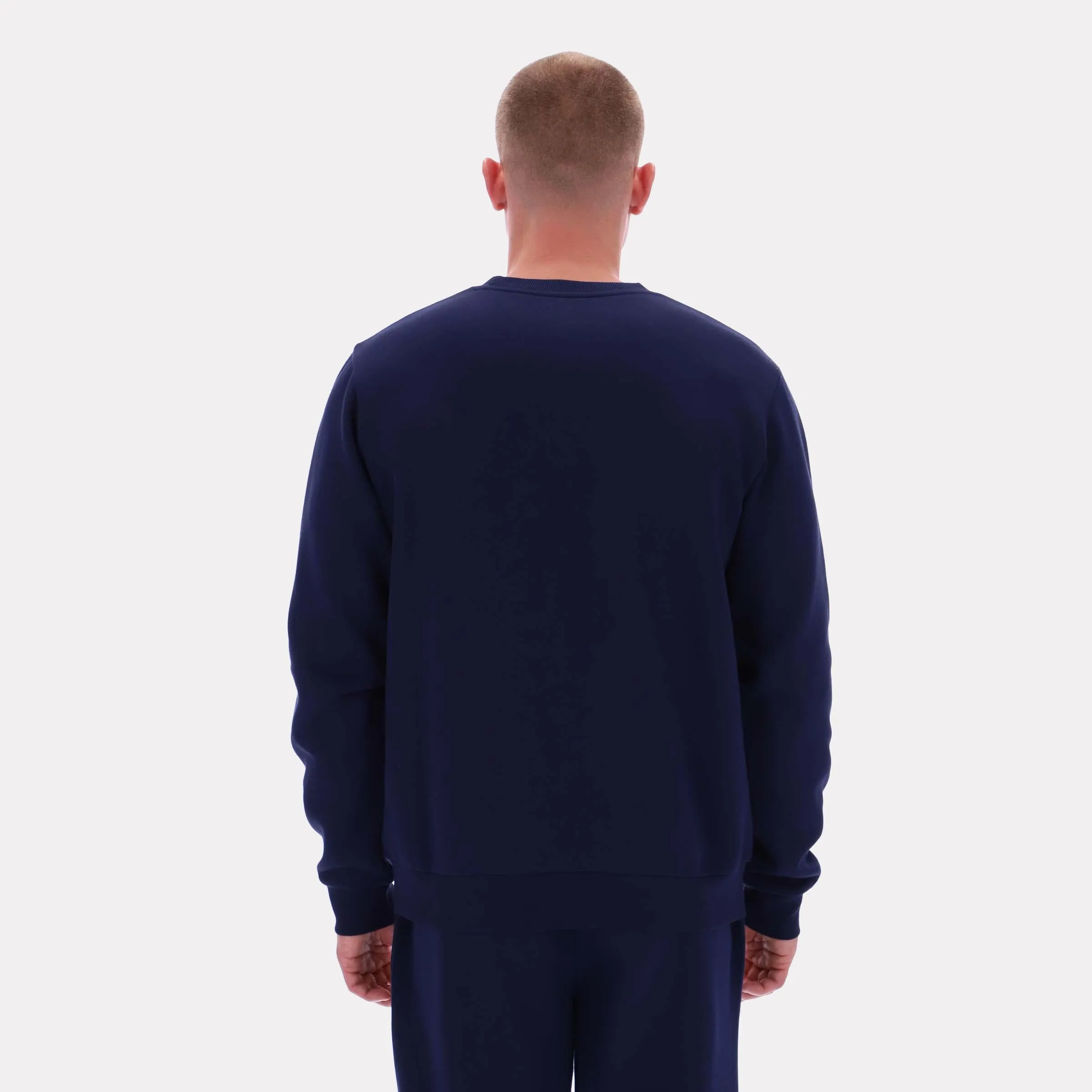 Reebok Apparel Men Essential Logo Crewneck Sweatshirt VECTOR NAVY sold by Reebok product image thumbnail 2