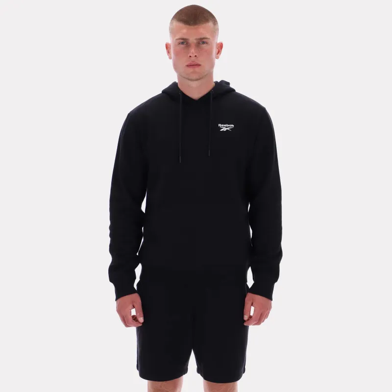 Reebok Apparel Men Essential Logo Hoodie BLACK sold by Reebok