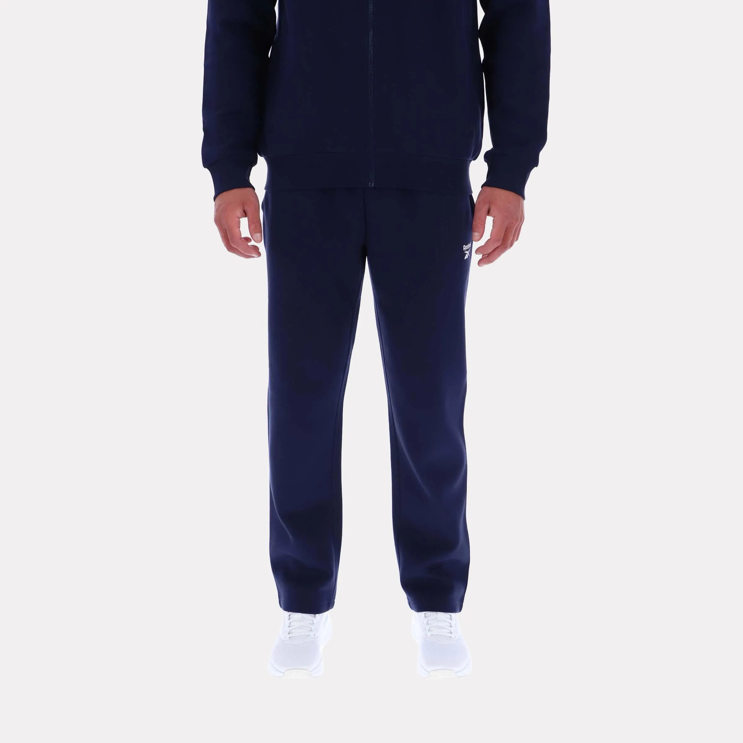Reebok Apparel Men Laidback Fleece Pants VECTOR NAVY sold by Reebok