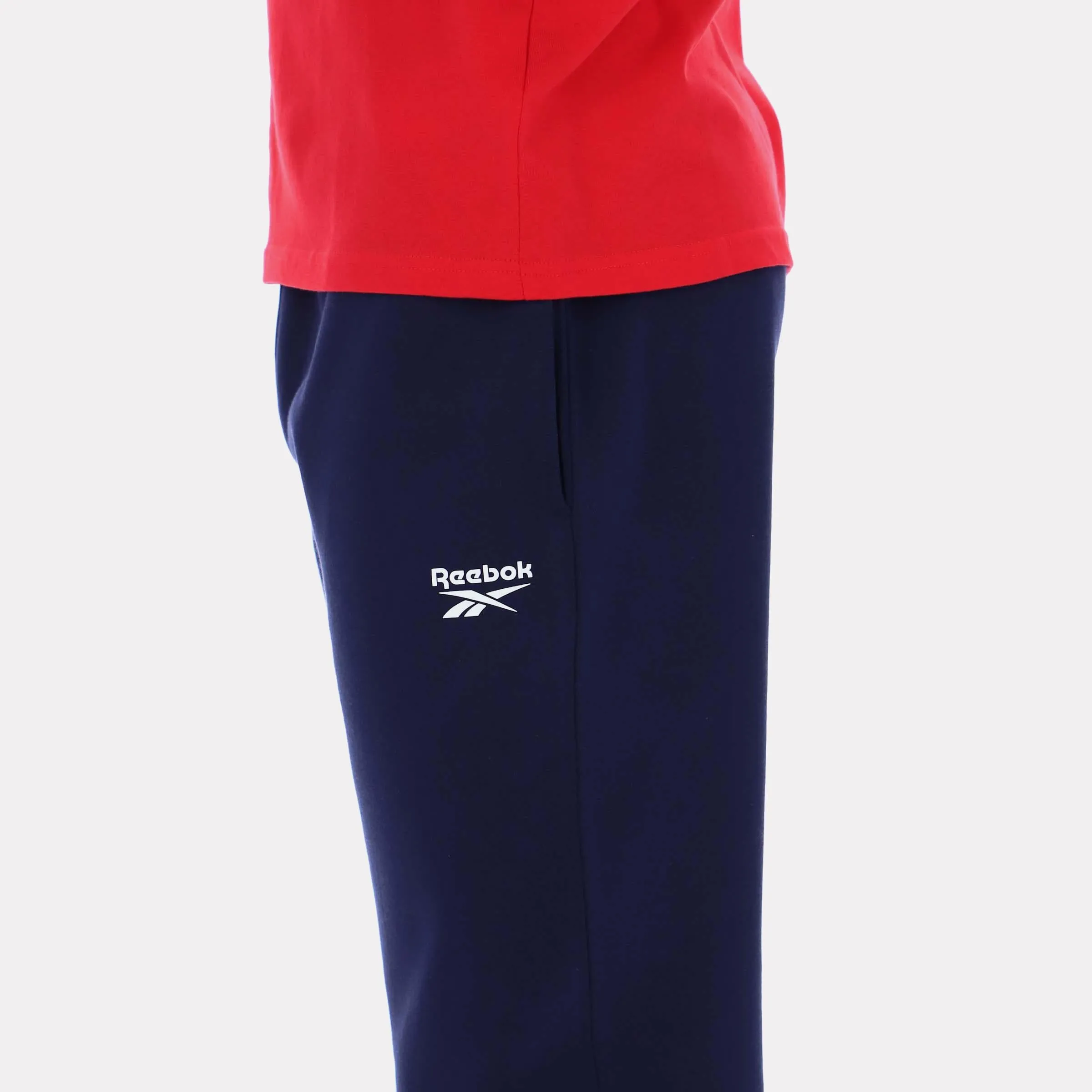 Reebok Apparel Men Essential Tapered Joggers VECTOR NAVY sold by Reebok product image thumbnail 4