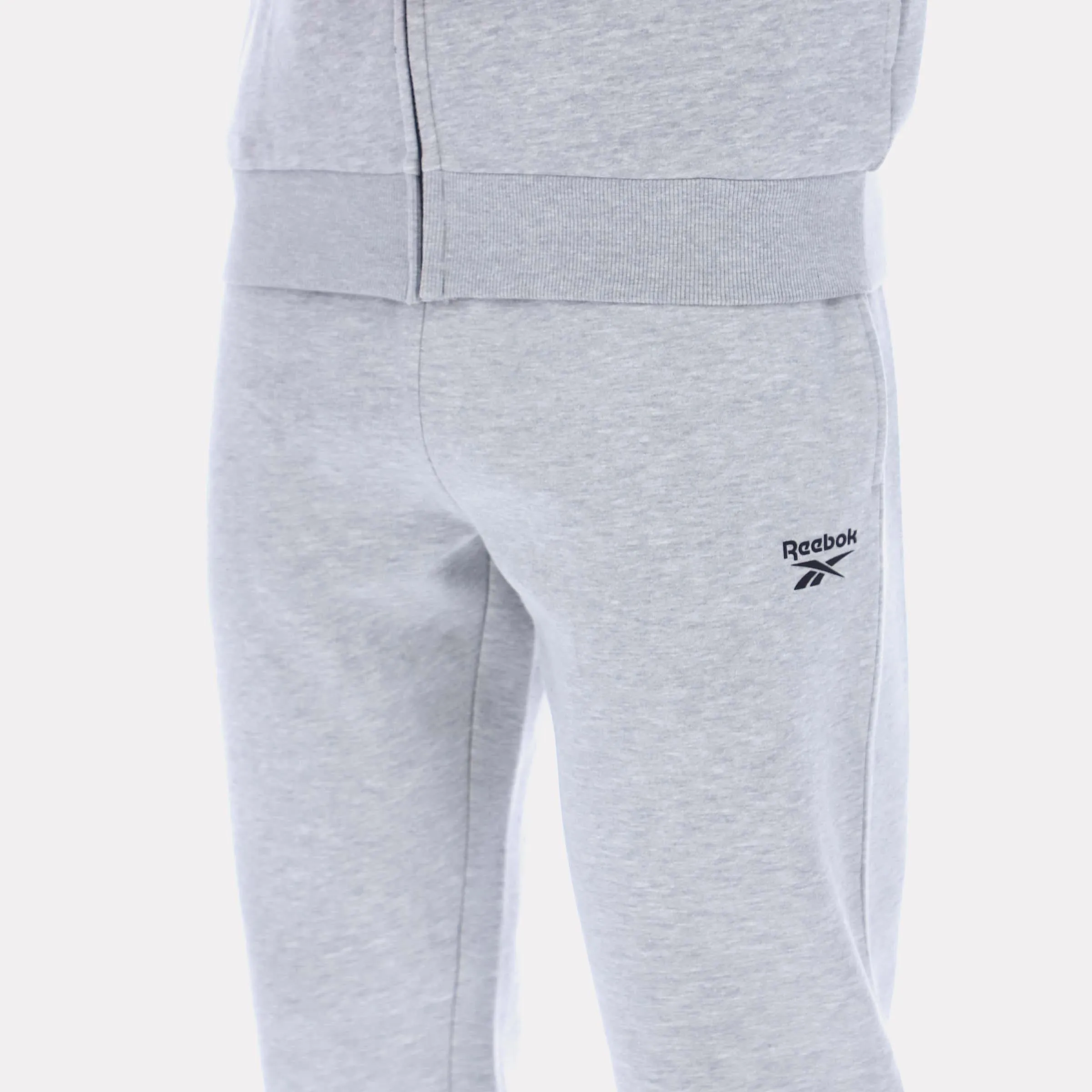 Reebok Apparel Men Laidback Fleece Pants LIGHT GREY MARL sold by Reebok product image thumbnail 3