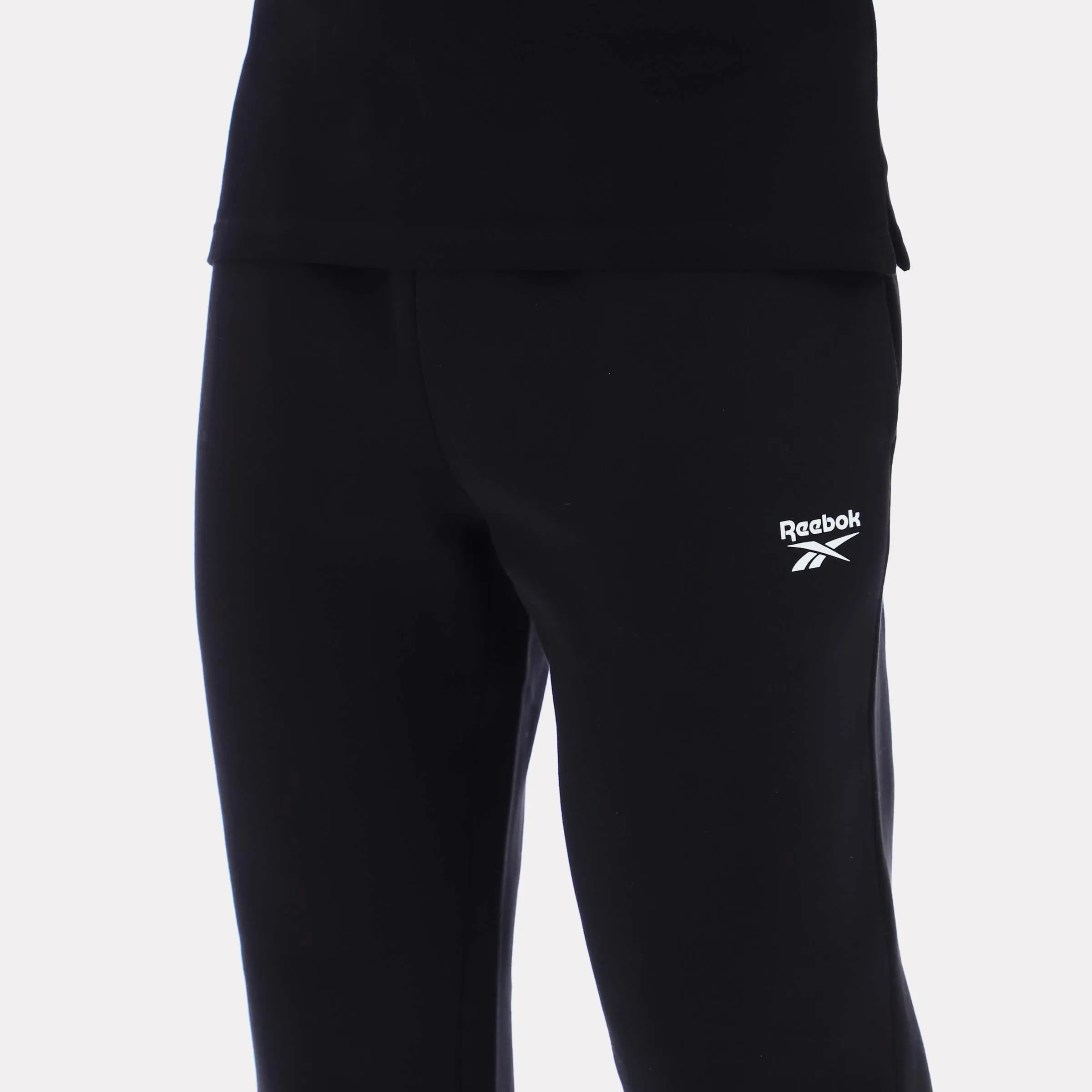 Reebok Apparel Men Laidback Fleece Pants BLACK sold by Reebok product image thumbnail 3