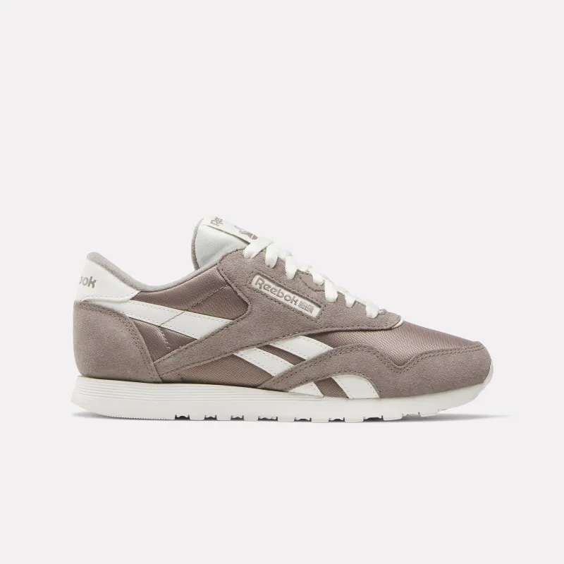 Reebok Footwear Women Classic Nylon Shoes GRITTY GREY/GRITTY GREY/CHALK sold by Reebok