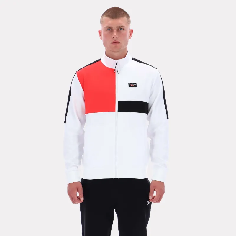Reebok Apparel Men Classics Energy Track Jacket WHITE sold by Reebok