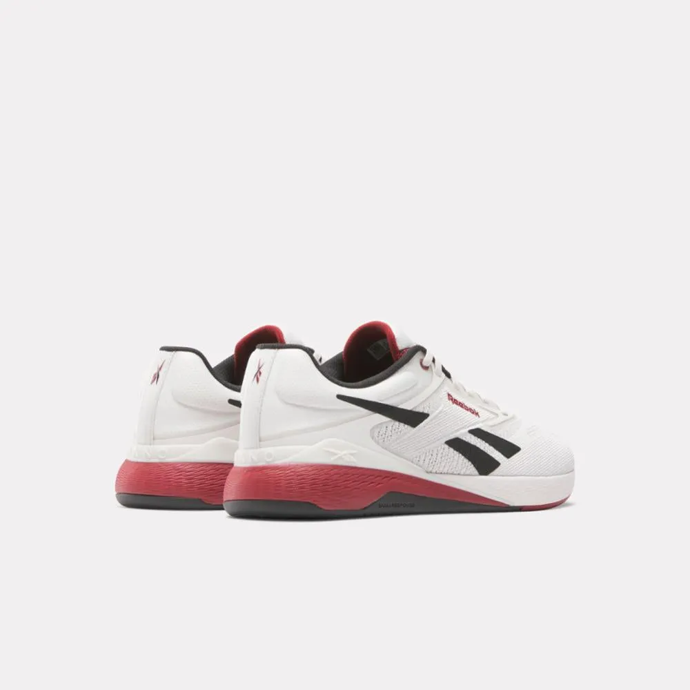 Reebok Footwear Men Nano X5 Training Shoes LUXE GREY/RETRO RED/BLACK sold by Reebok product image thumbnail 3