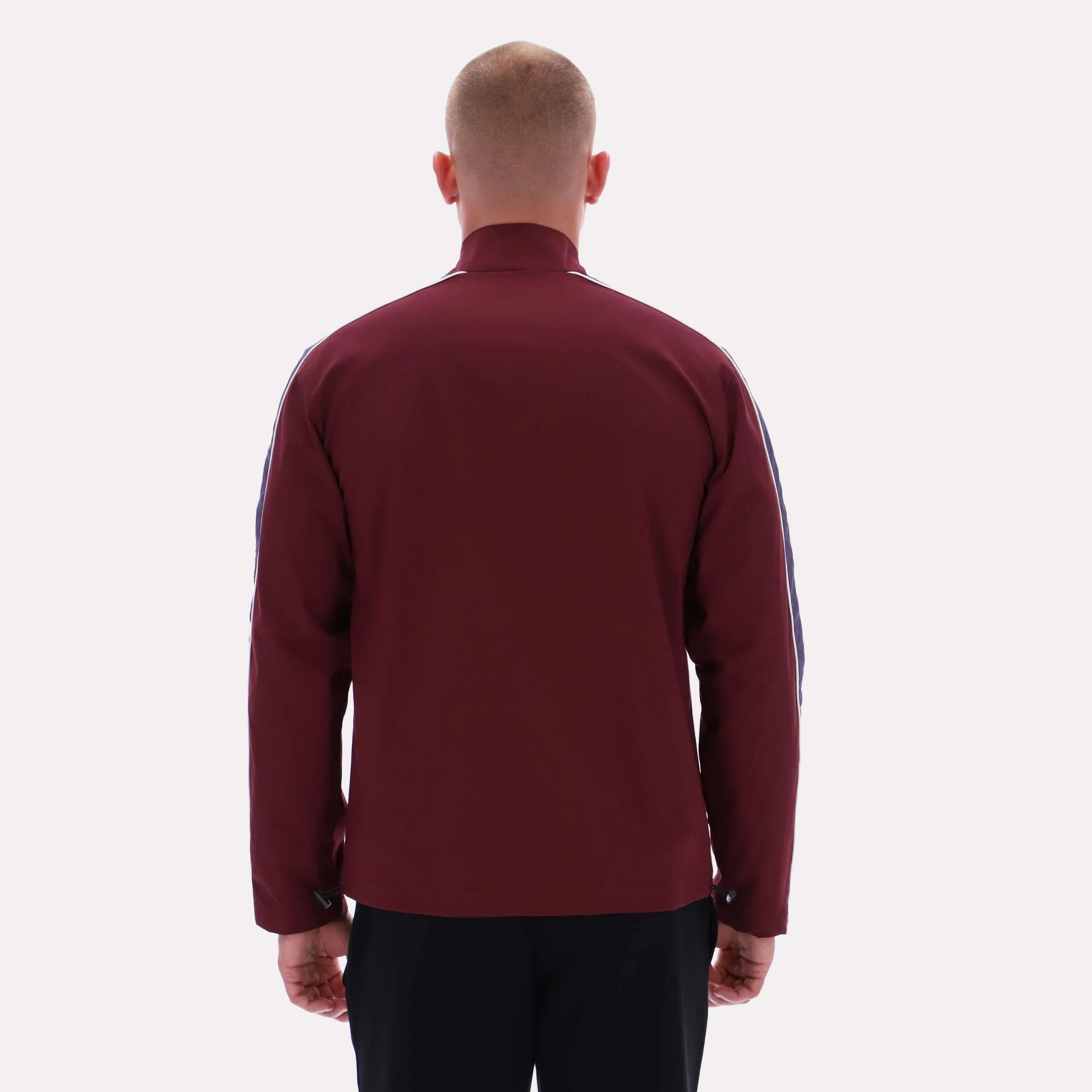 Reebok Apparel Men Heritage Sport Track Jacket BLACK CHERRY sold by Reebok product image thumbnail 2