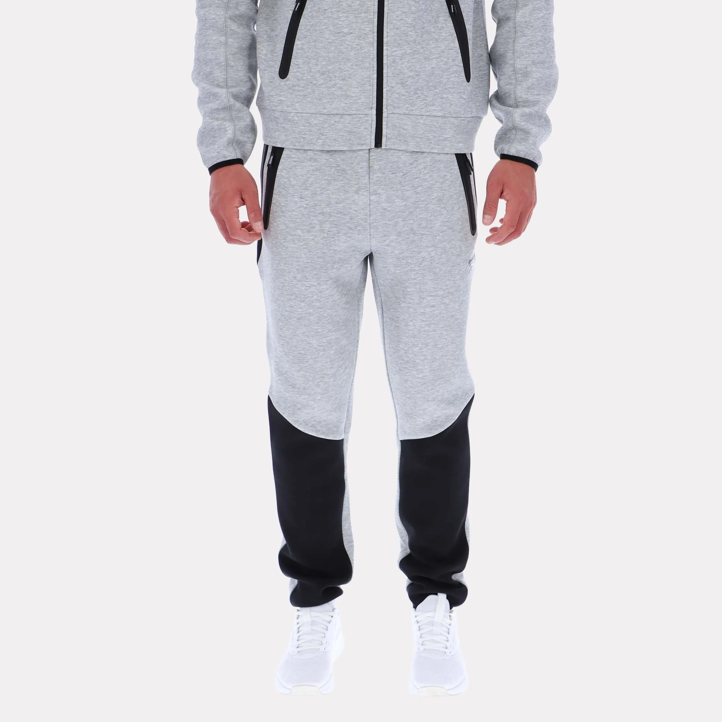 Reebok Apparel Men Studio Structure Joggers GREY MARL/BLACK sold by Reebok