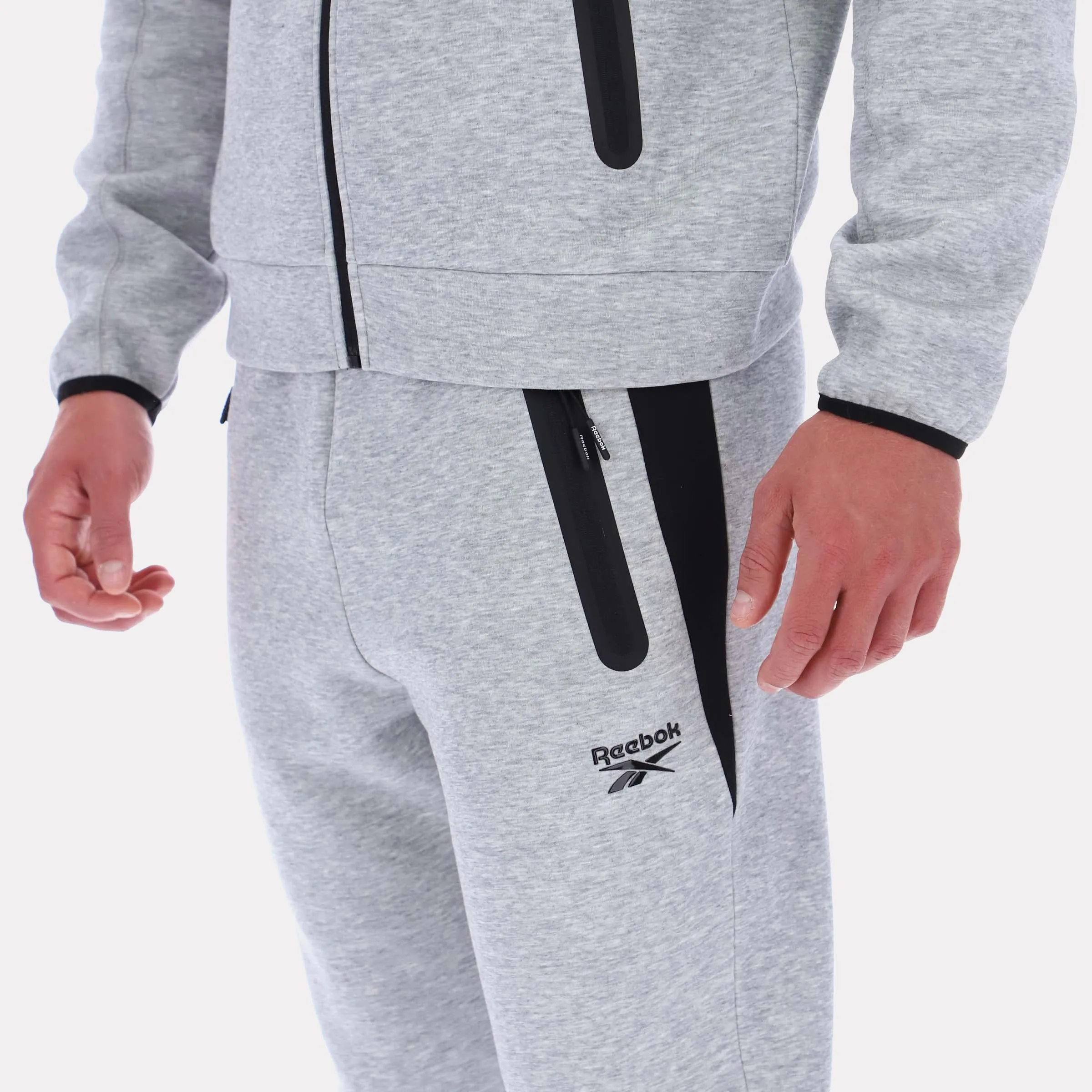 Reebok Apparel Men Studio Structure Joggers GREY MARL/BLACK sold by Reebok product image thumbnail 3