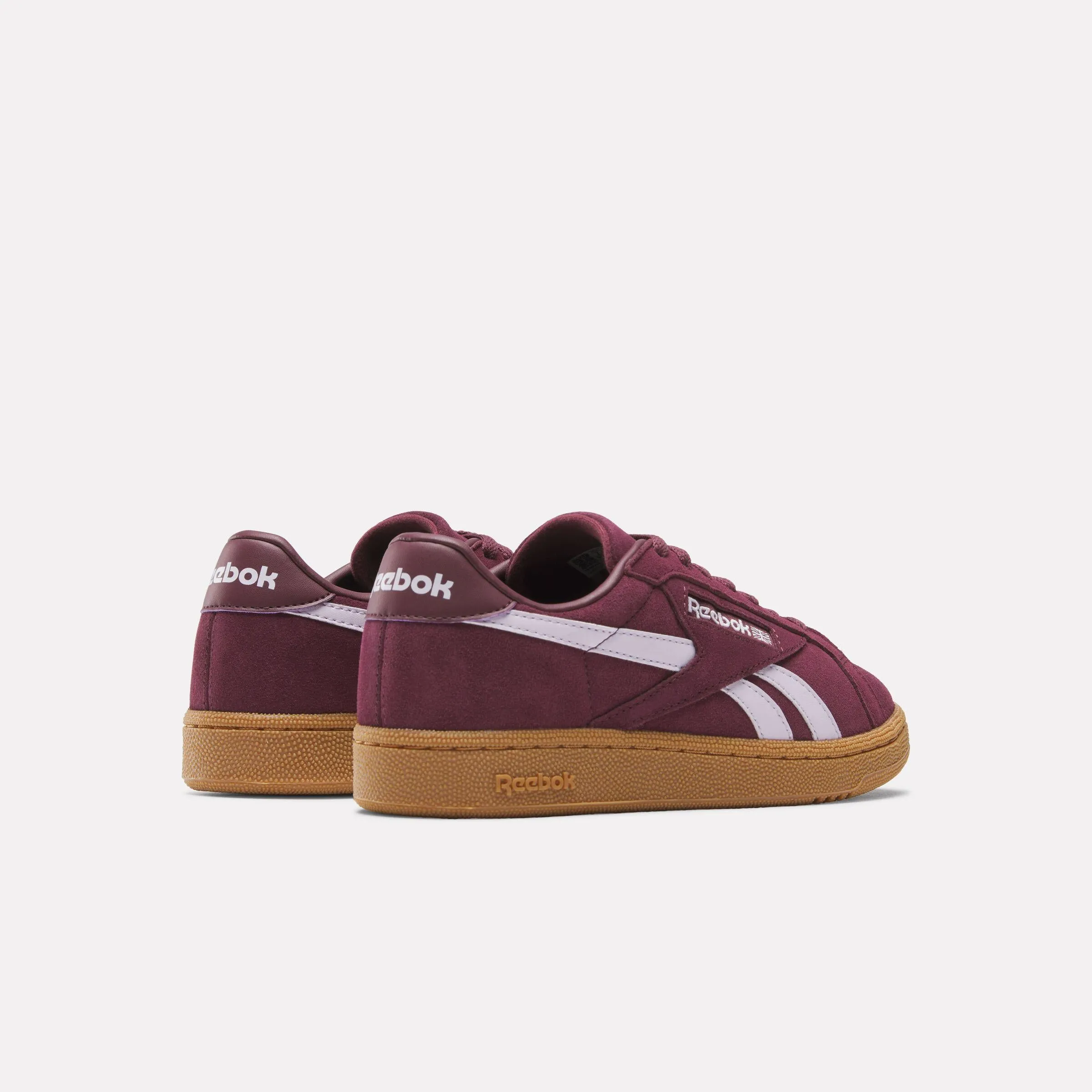 Reebok Footwear Women Club C Grounds UK Shoes BLACKCHERRY/BLACKCHERRY/DIGITA sold by Reebok product image thumbnail 3