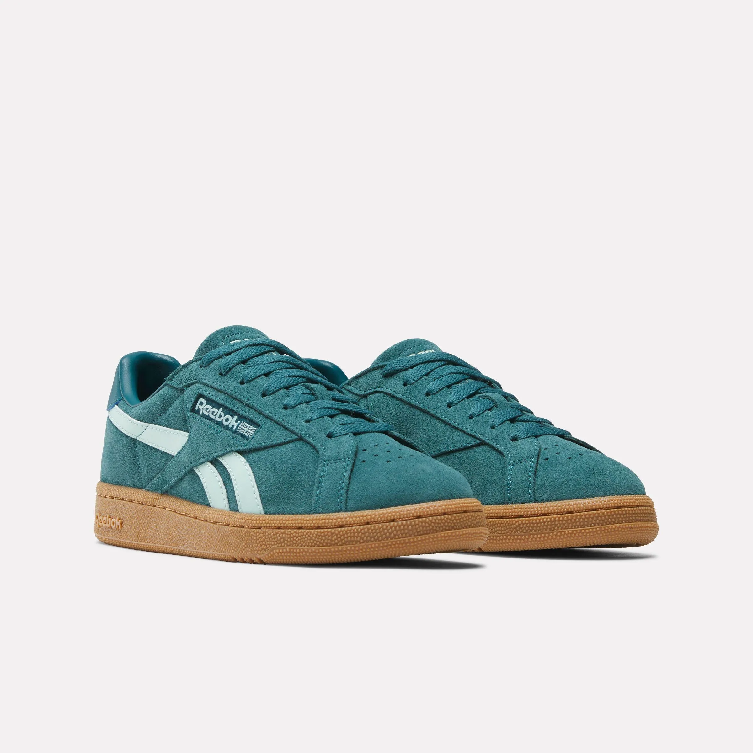 Reebok Footwear Women Club C Grounds UK Shoes RETROTEAL/RETROTEAL/GLITCHAQUA sold by Reebok product image thumbnail 2