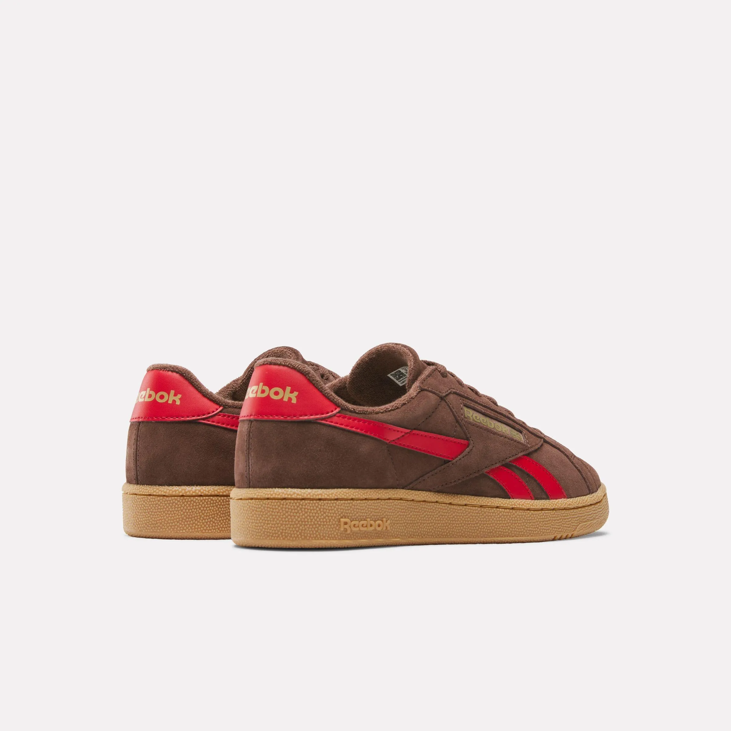 Reebok Footwear Men Club C Grounds UK Shoes CAMPUSBROWN/VECTORRED/GUM sold by Reebok product image thumbnail 3