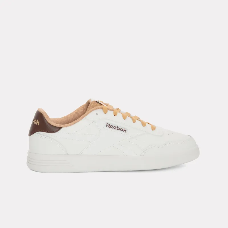 Reebok Footwear Men Court Advance Shoes CHALK/CAMEL/CAMPUSBROWN sold by Reebok