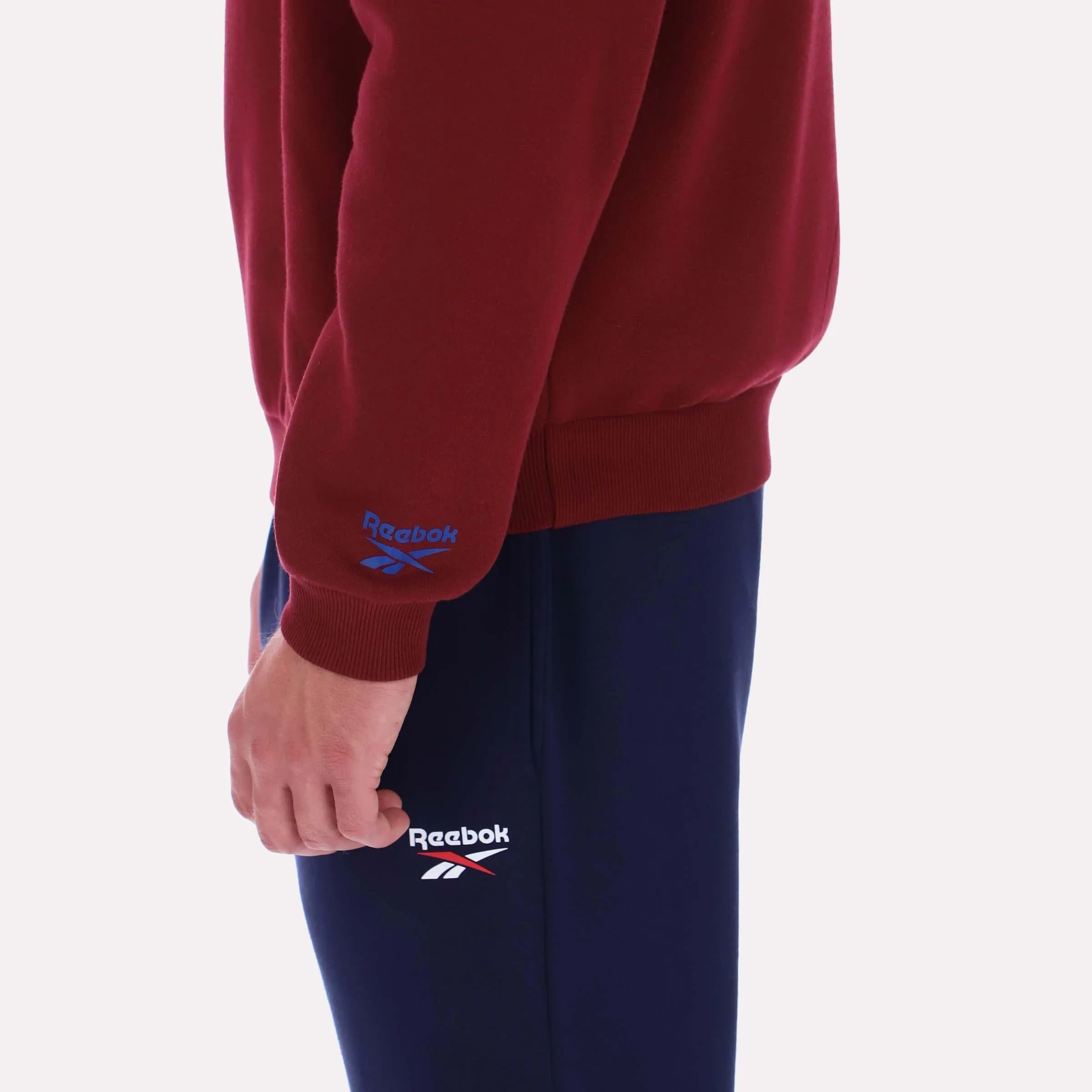 Reebok Apparel Men Reebok Varsity Graphic Sweatshirt CLASSIC BURGUNDY sold by Reebok product image thumbnail 4