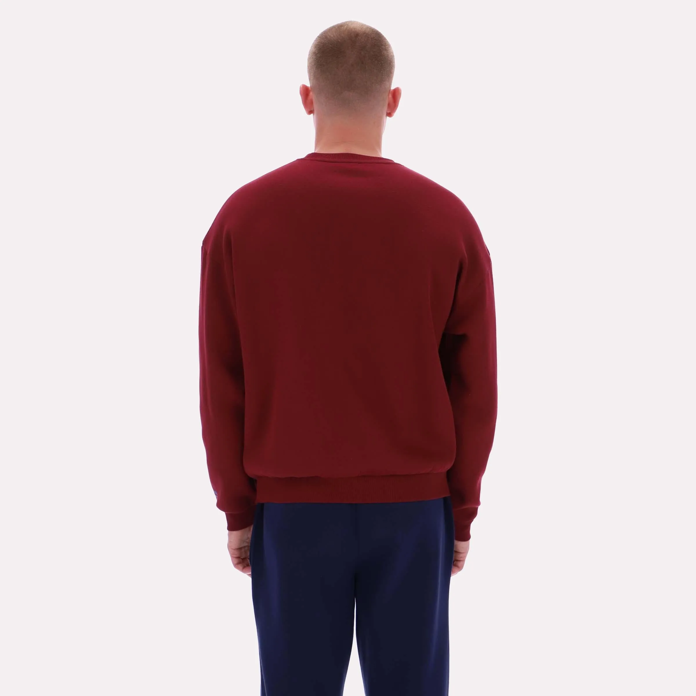 Reebok Apparel Men Reebok Varsity Graphic Sweatshirt CLASSIC BURGUNDY sold by Reebok product image thumbnail 2