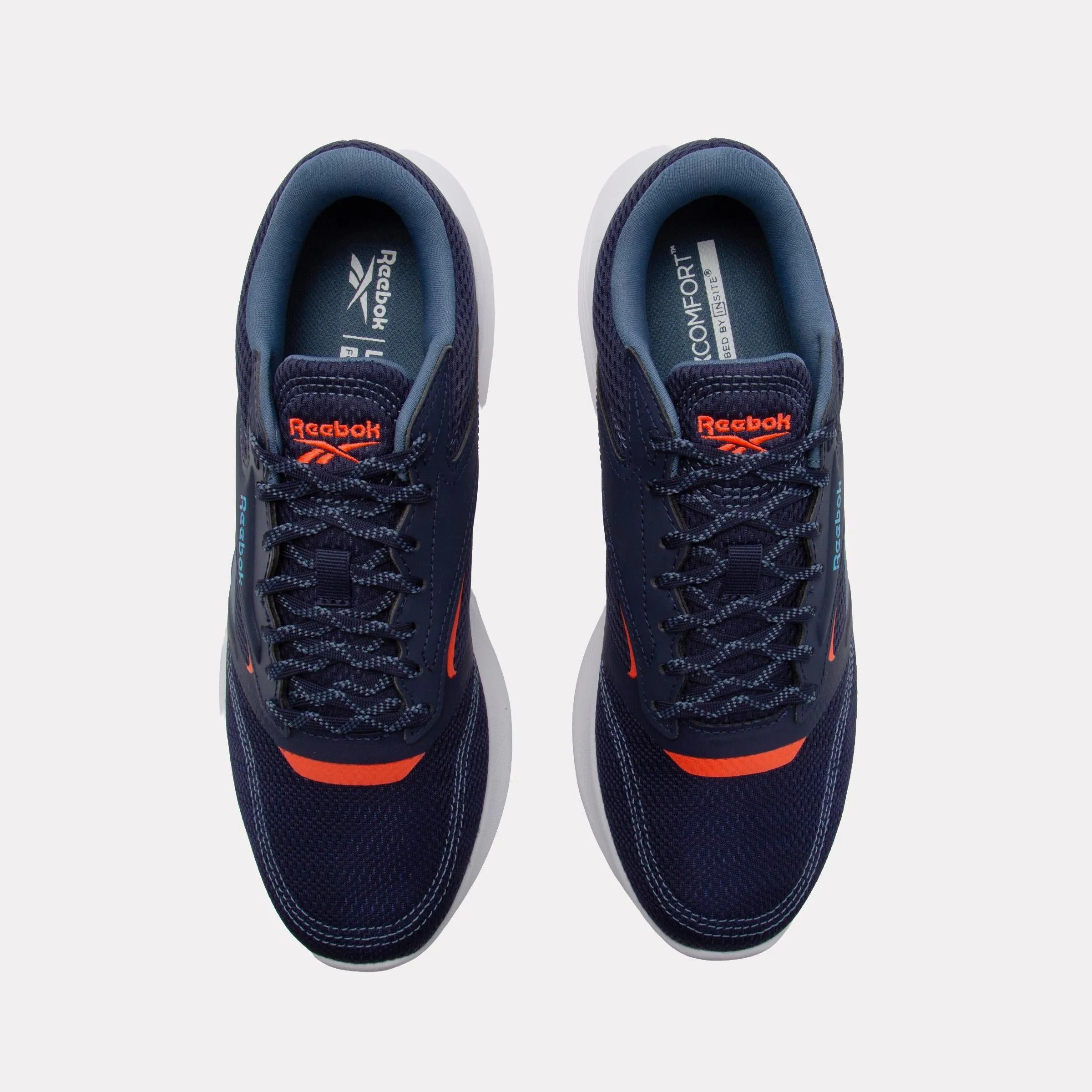 Reebok Footwear Men Energen Tech 2 Running Shoes VECTOR NAVY/SHADOW/FLASH ORANG sold by Reebok product image thumbnail 4