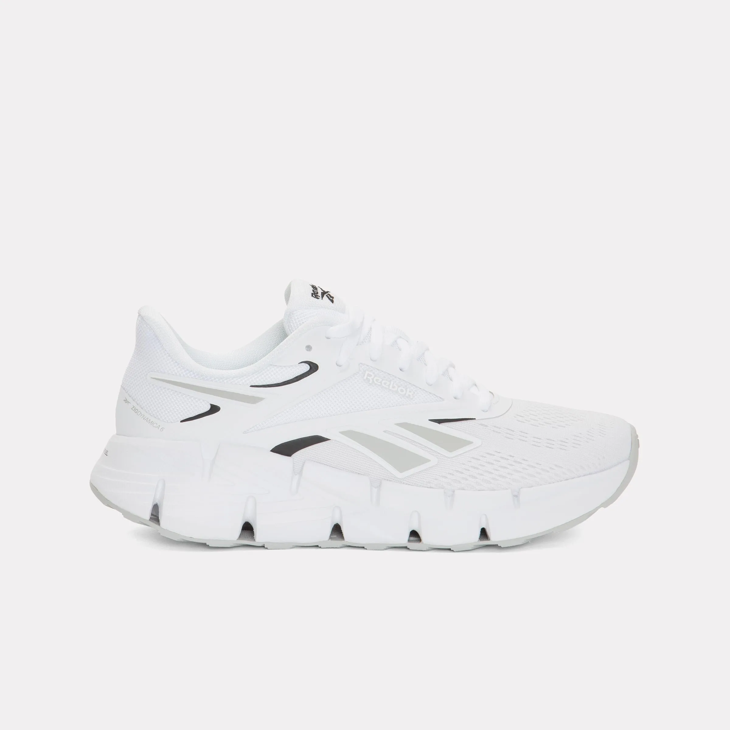 Reebok Footwear Women Zig Dynamica 6 Shoes WHITE/GREY 1/CORE BLACK sold by Reebok