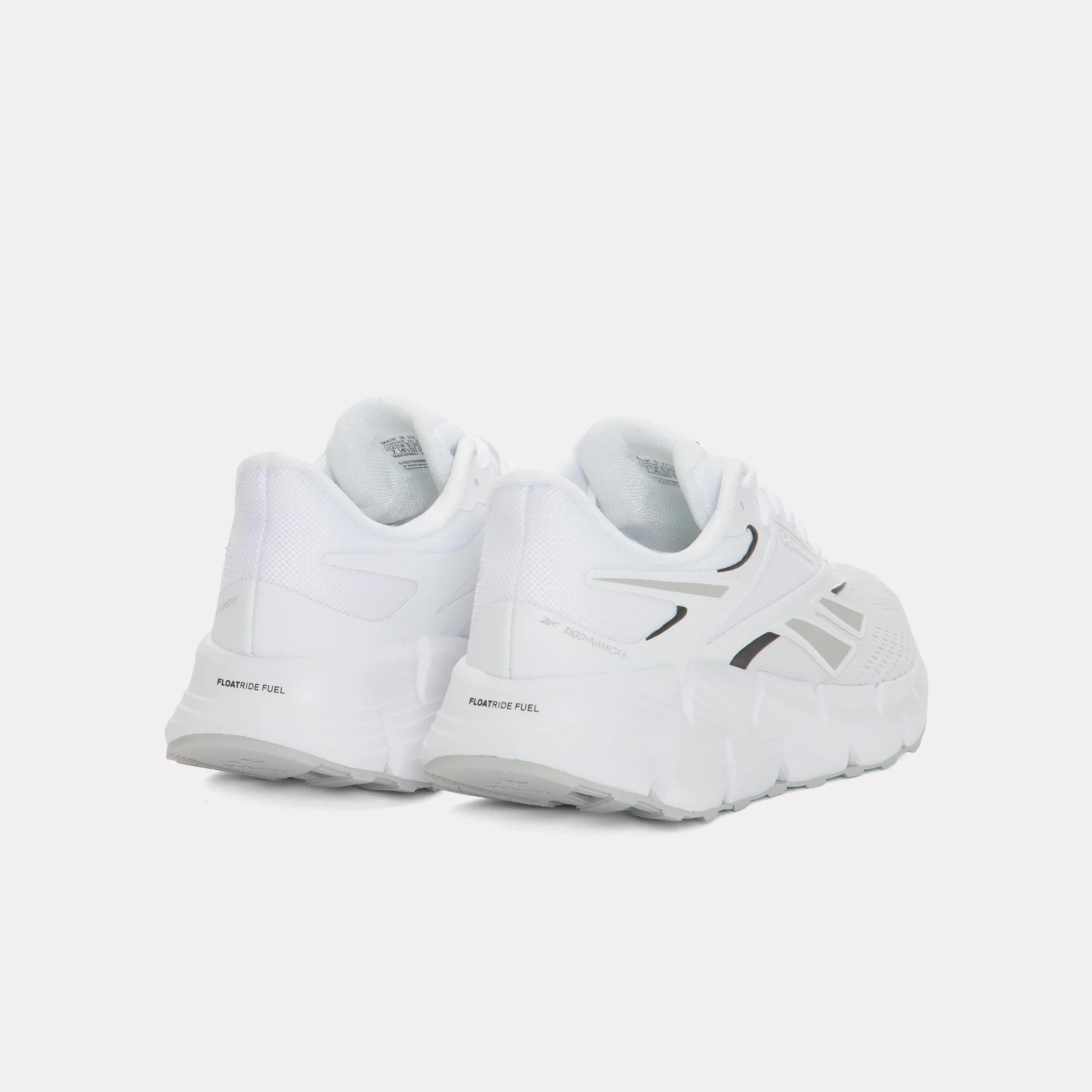 Reebok Footwear Women Zig Dynamica 6 Shoes WHITE/GREY 1/CORE BLACK sold by Reebok product image thumbnail 3