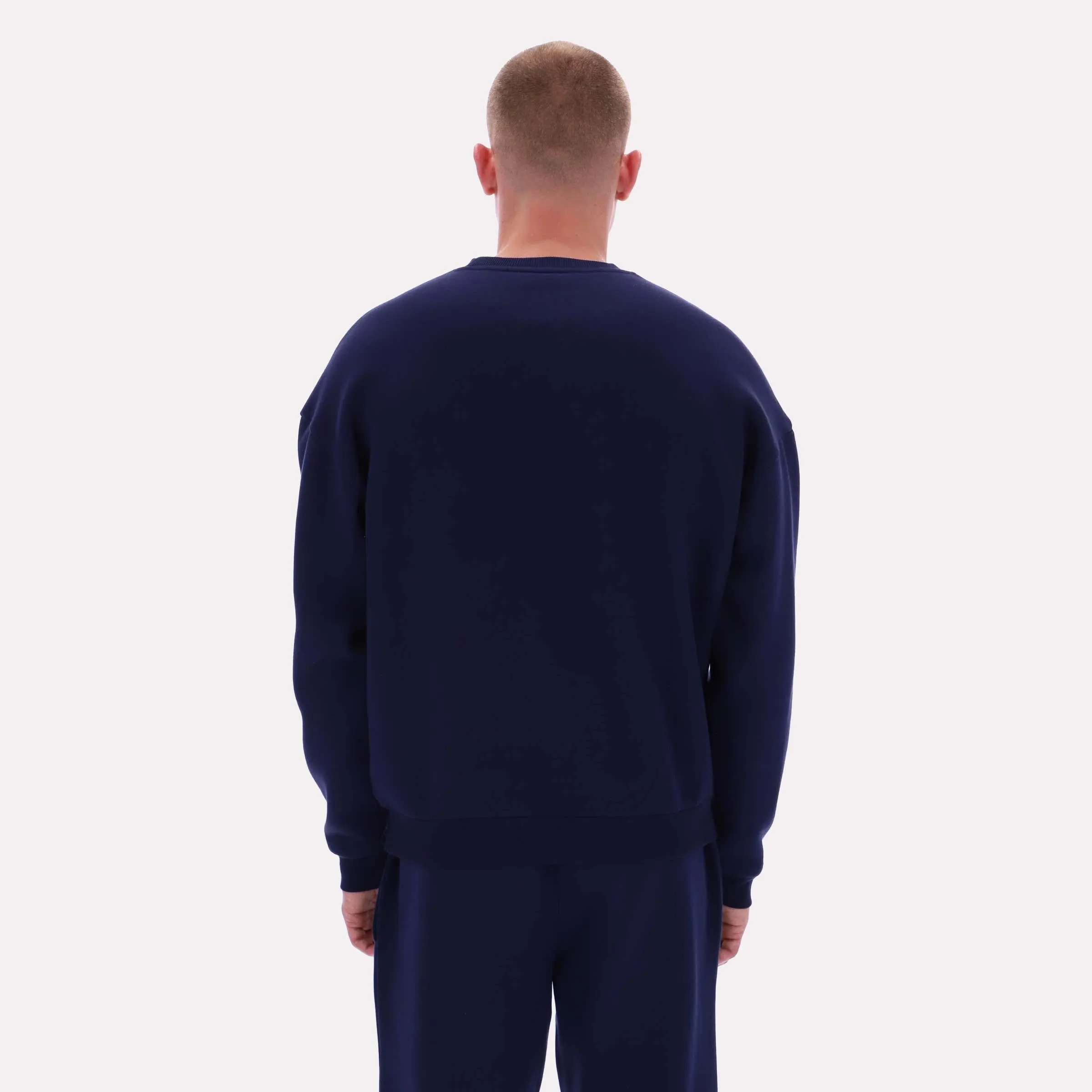 Reebok Apparel Men Varsity Graphic Sweatshirt VECTOR NAVY sold by Reebok product image thumbnail 2