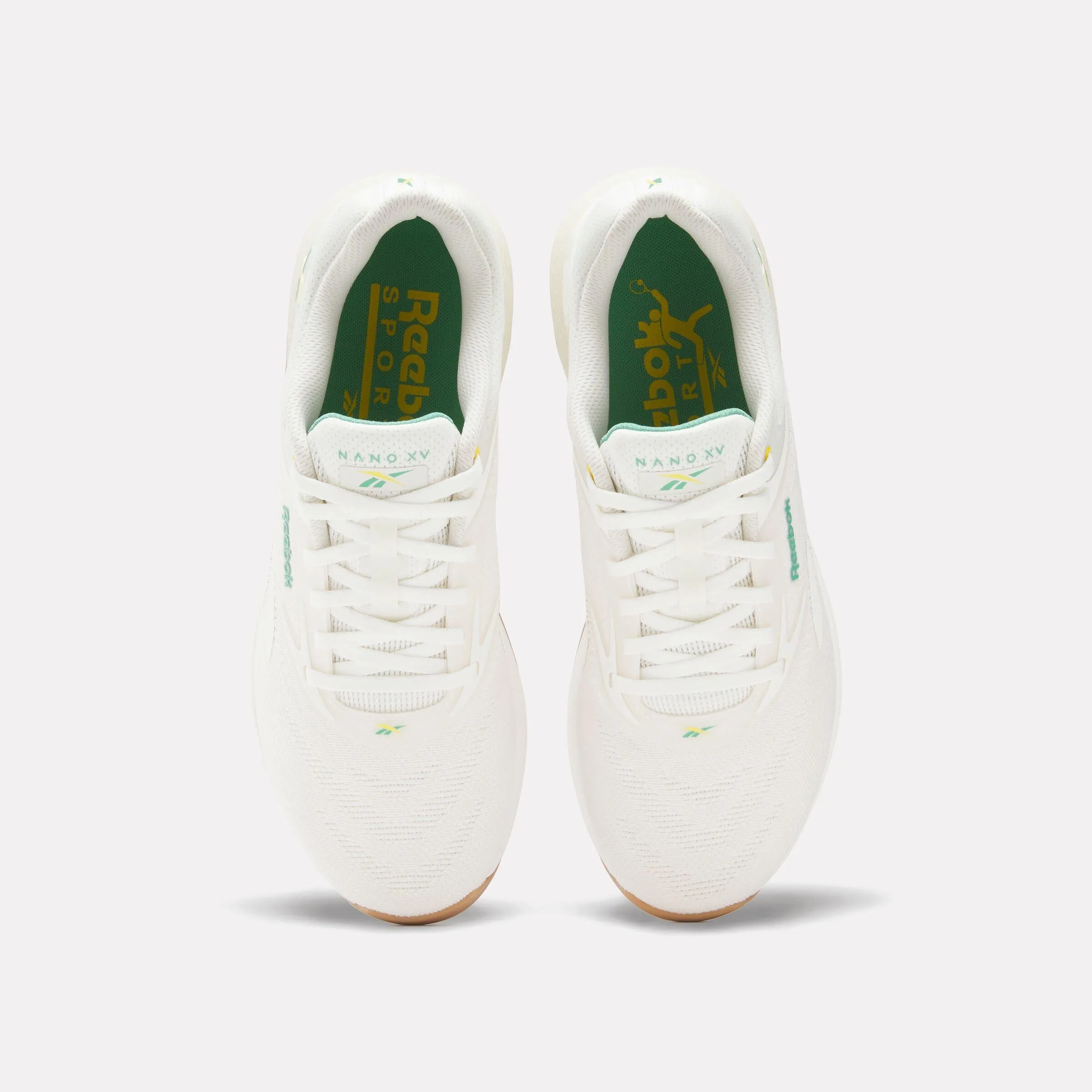 Reebok Footwear Men Nano X5 Training Shoes CHALK/ALABASTER/UPGRADE GREEN sold by Reebok product image thumbnail 5