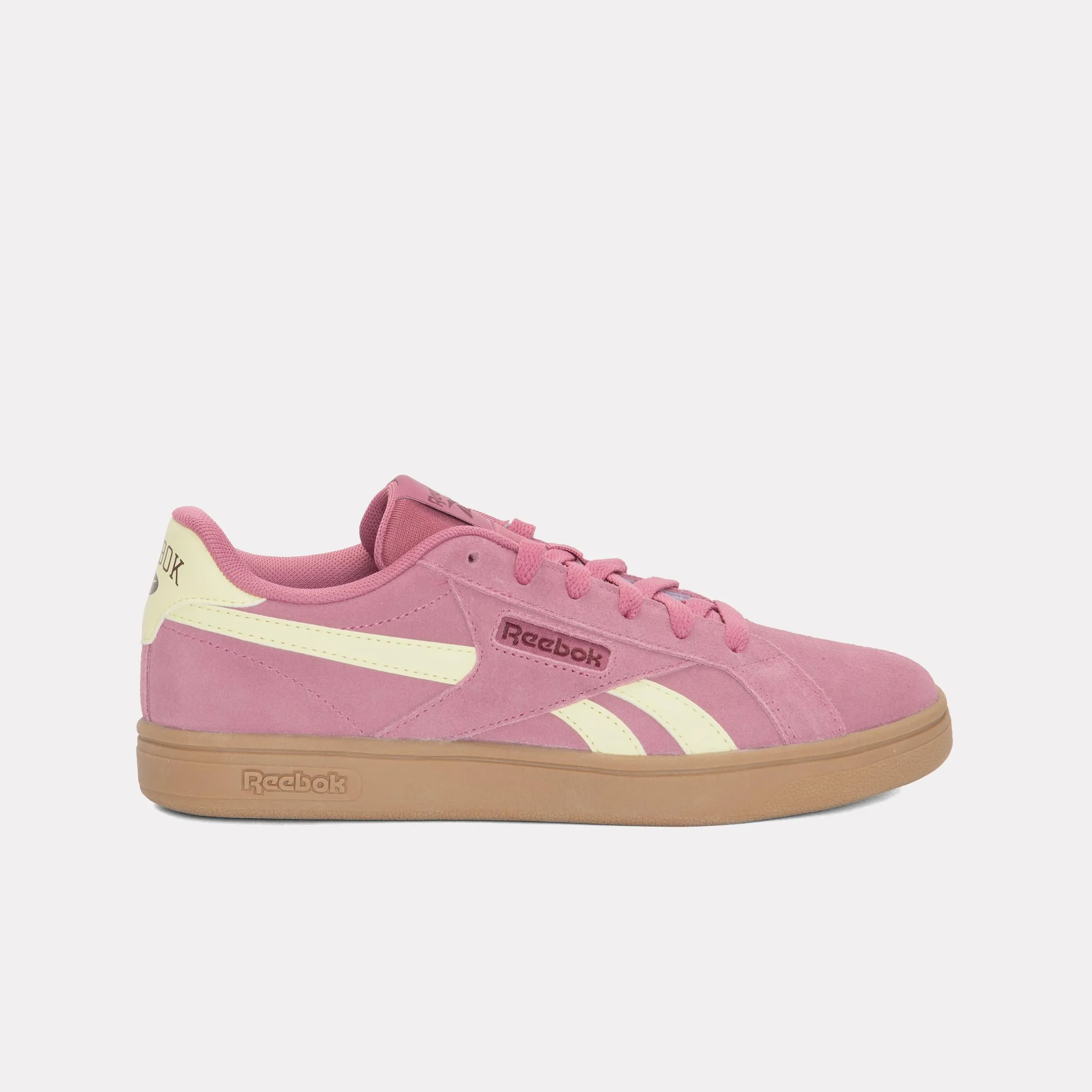 Reebok Footwear Women Court Retro Shoes STUDIOPINK/YELLOWHAZE/BLACKCHE sold by Reebok