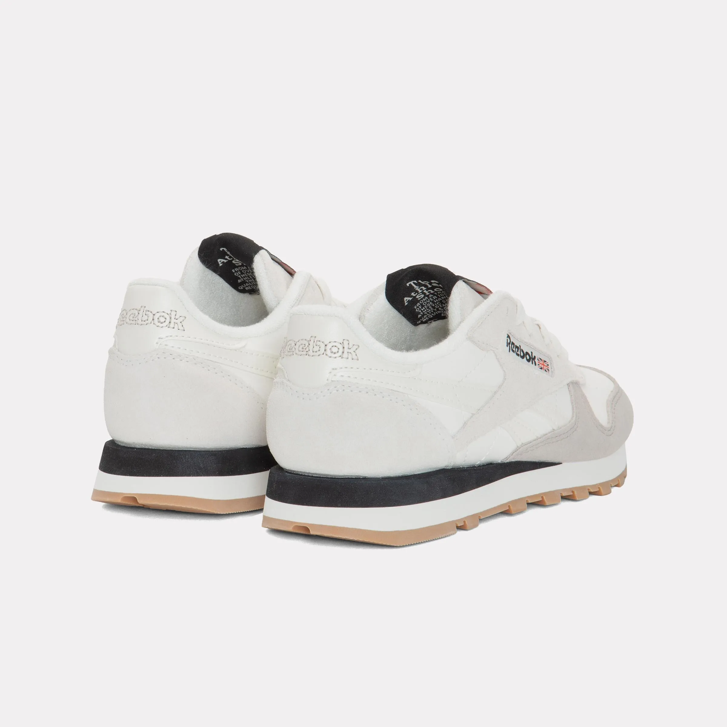 Reebok Footwear Women Classic Leather Shoes CHALK/MOONSTONE/WASHED BLACK sold by Reebok product image thumbnail 4