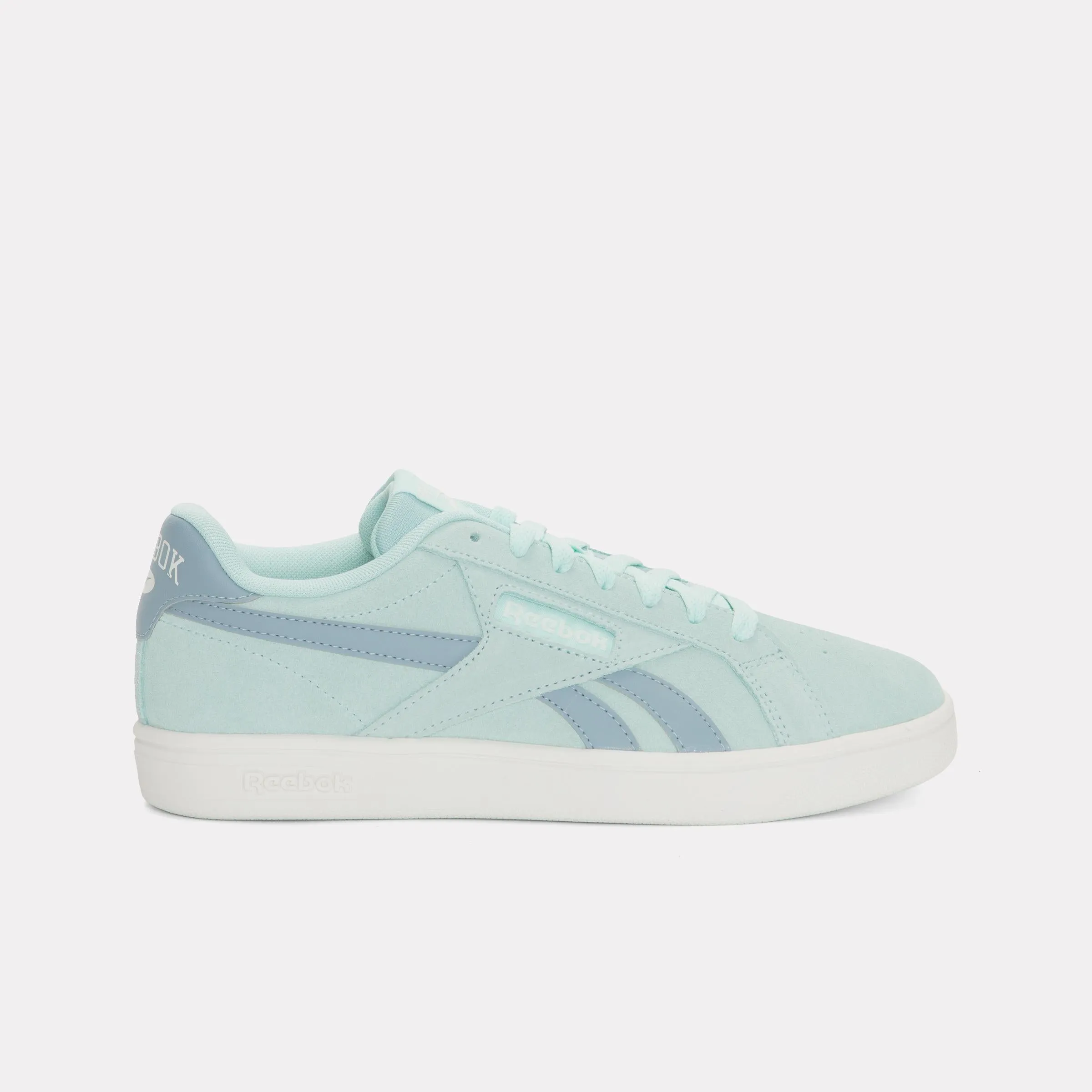 Reebok Footwear Women Court Retro Shoes GLITCHAQUA/LEISUREBLUE/CHALK sold by Reebok