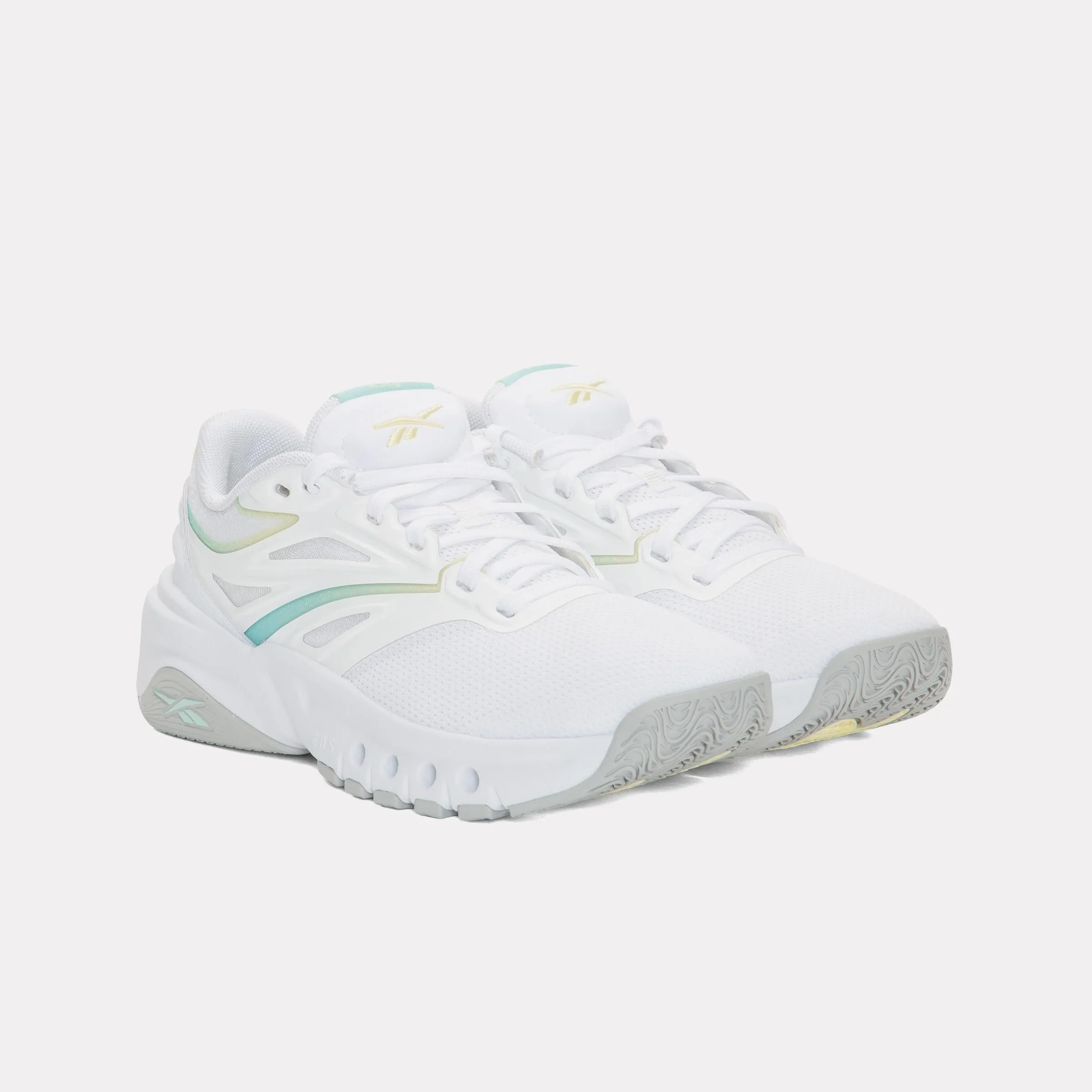 Reebok Footwear Women ERS Training Shoes WHITE/GLITCH AQUA/YELLOW HAZE sold by Reebok product image thumbnail 3