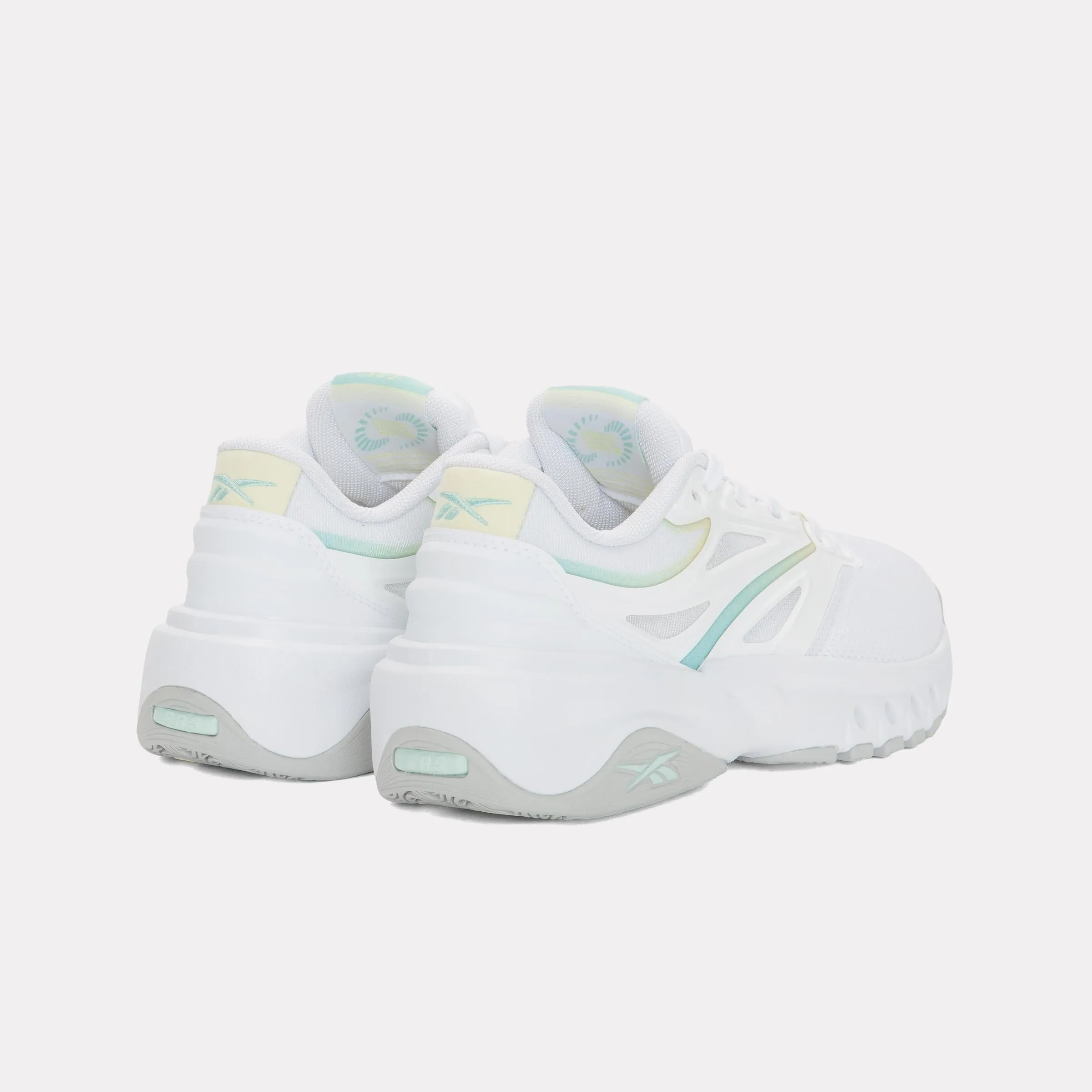Reebok Footwear Women ERS Training Shoes WHITE/GLITCH AQUA/YELLOW HAZE sold by Reebok product image thumbnail 4