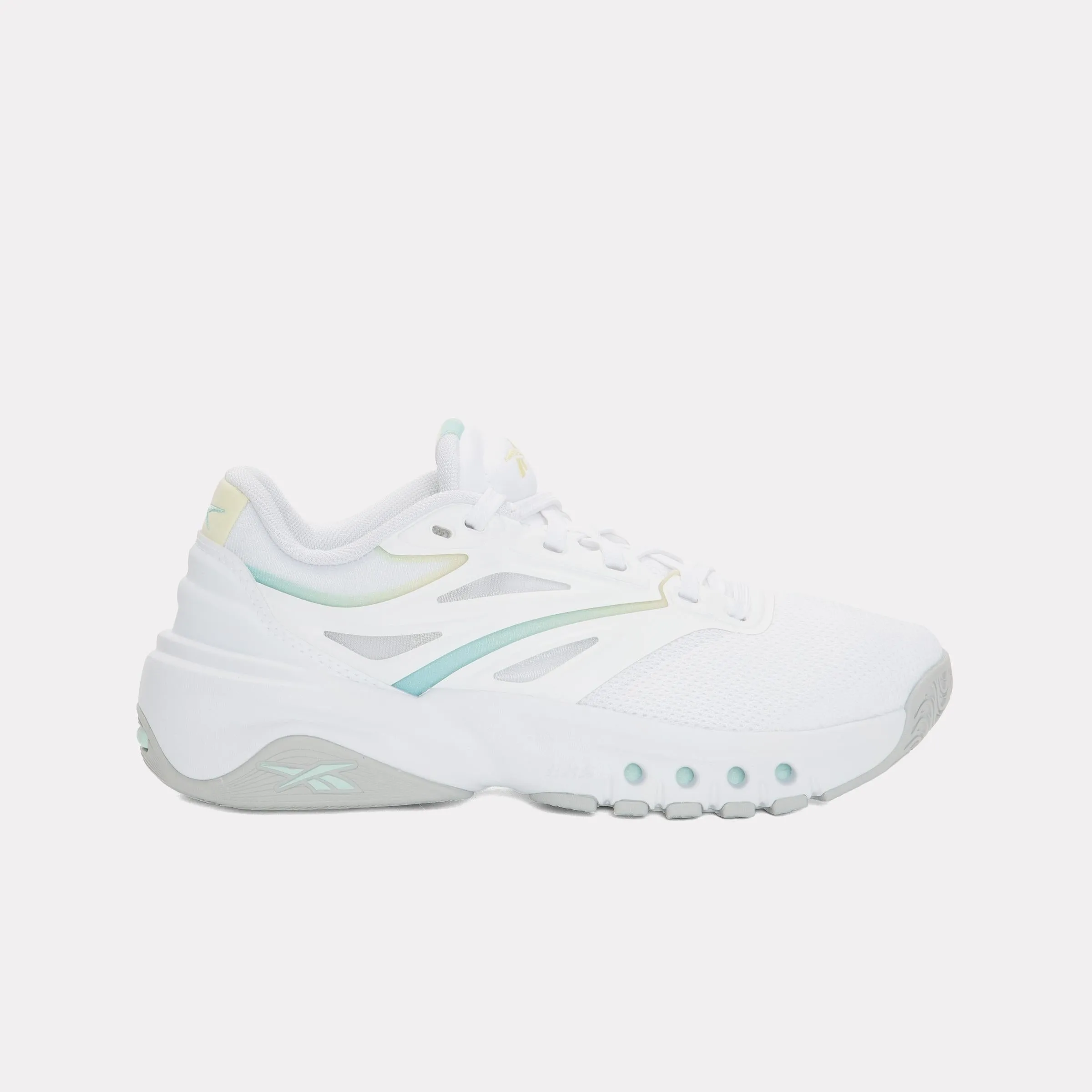 Reebok Footwear Women ERS Training Shoes WHITE/GLITCH AQUA/YELLOW HAZE sold by Reebok