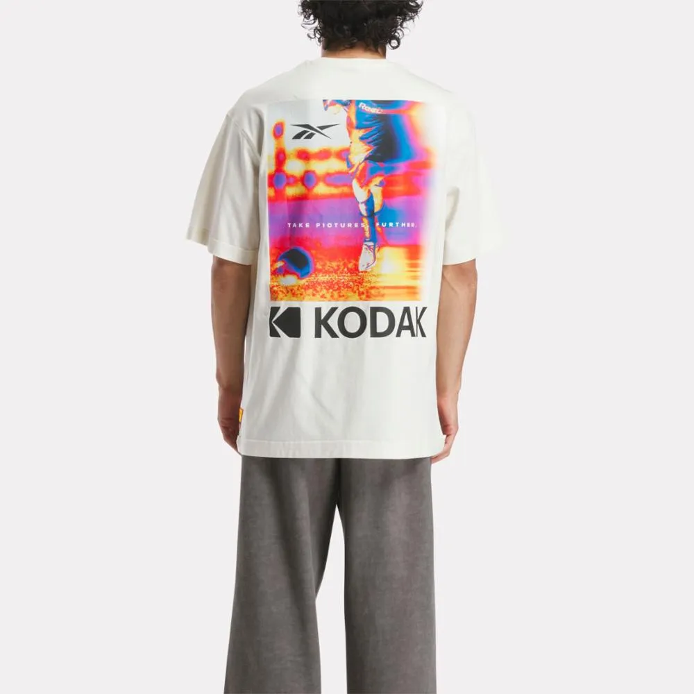 Reebok Apparel Men Reebok x Kodak Graphic Run T-Shirt VINTAGE CHALK sold by Reebok product image thumbnail 4