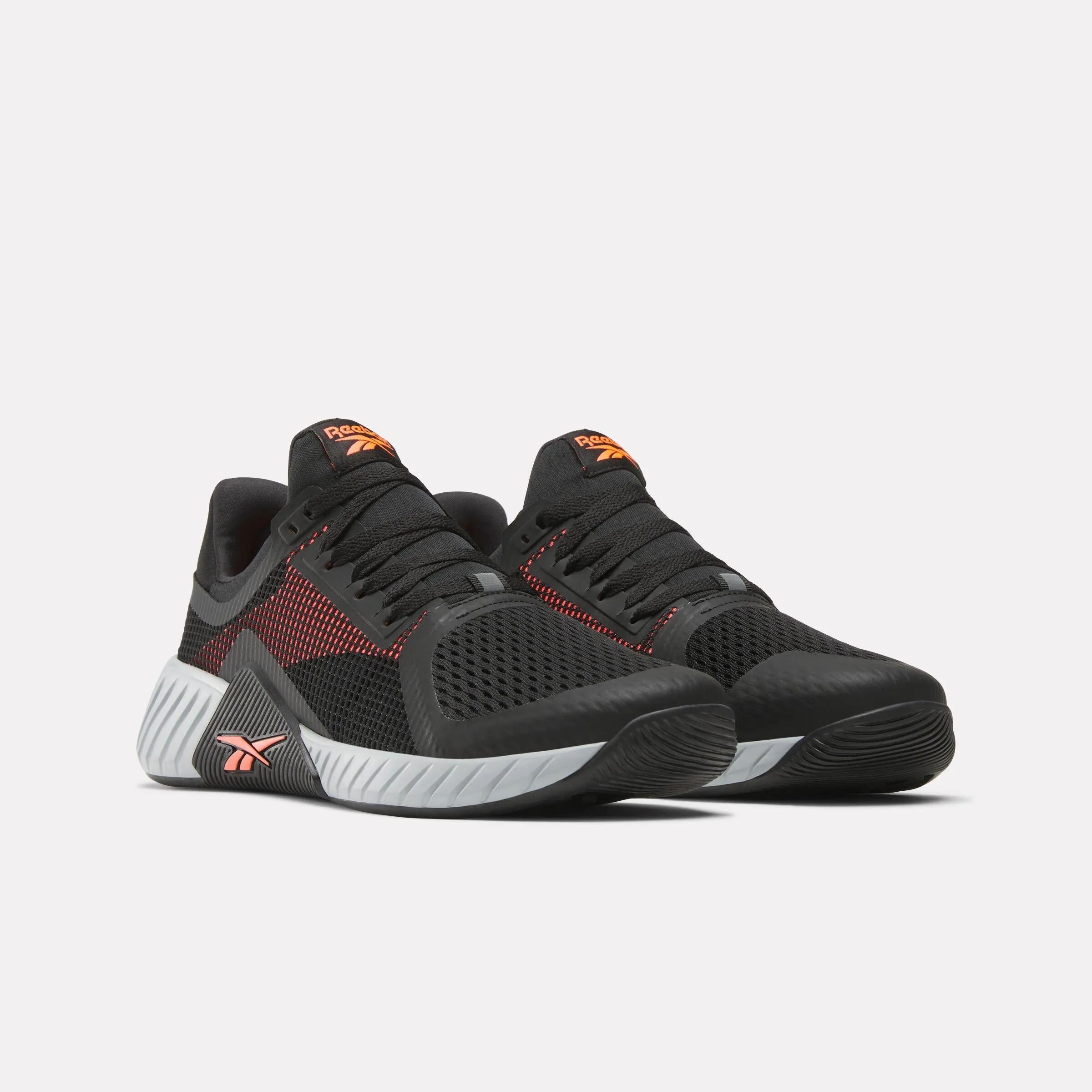 Reebok Footwear Men Flip Charge Training Shoes BLK/ORANGE FLARE/GRY 1 sold by Reebok product image thumbnail 2