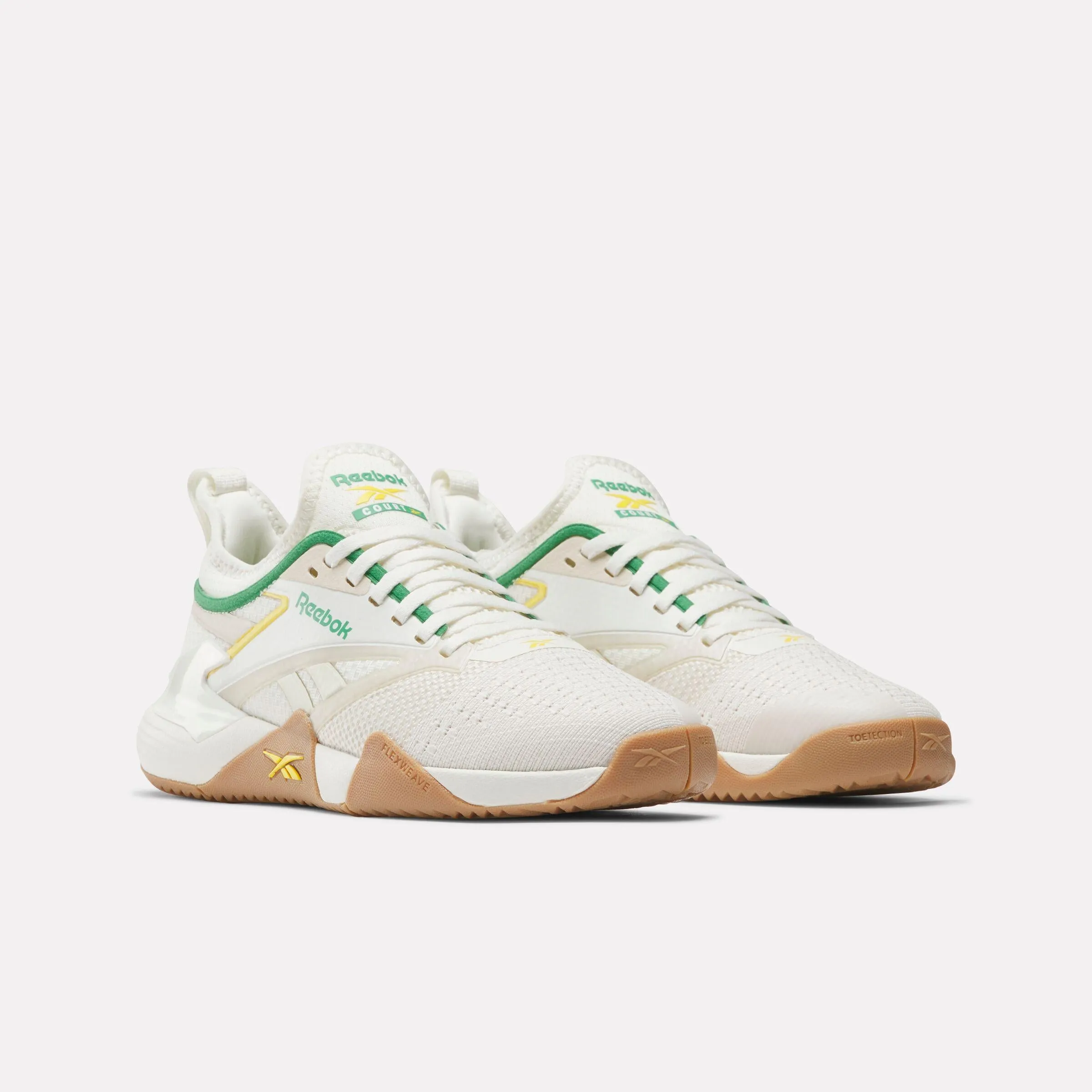 Reebok Footwear Women Nano Court Shoes CHALK/ALABASTER/UPGRADE GREEN sold by Reebok product image thumbnail 2