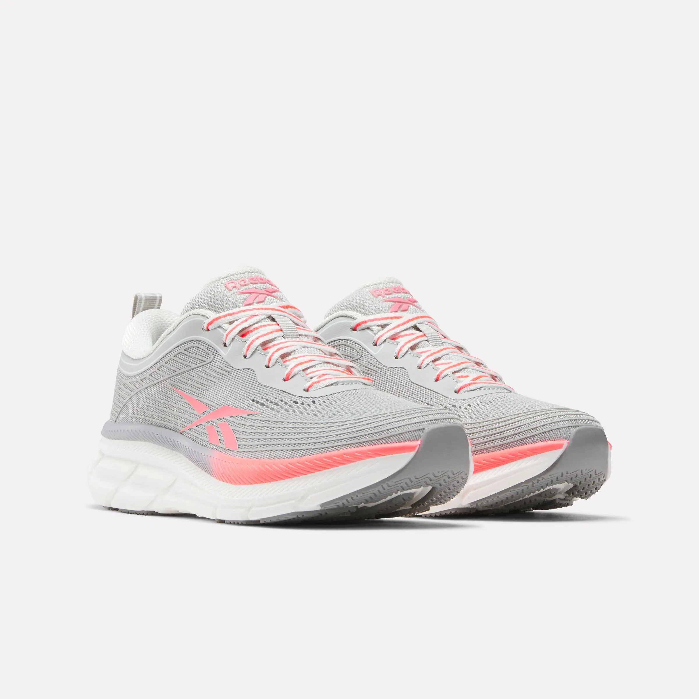 Reebok Footwear Women Road Strider Running Shoes GREY/PINK/WHITE sold by Reebok product image thumbnail 2