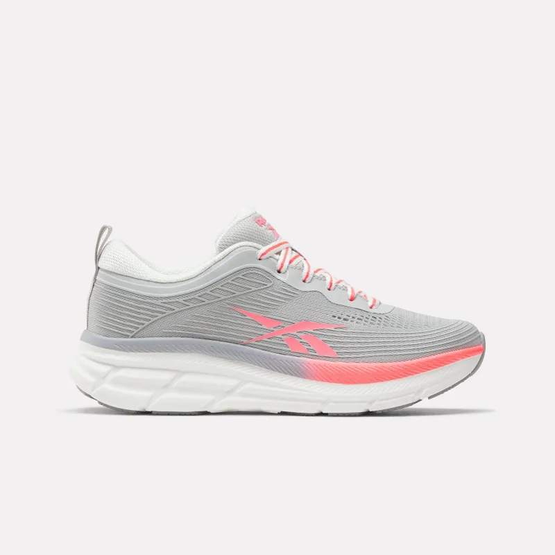 Reebok Footwear Women Road Strider Running Shoes GREY/PINK/WHITE sold by Reebok
