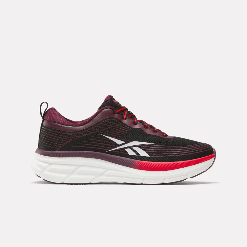 Reebok Footwear Women Road Strider Running Shoes BLACK/BLACK CHERRY/RETRO RED sold by Reebok