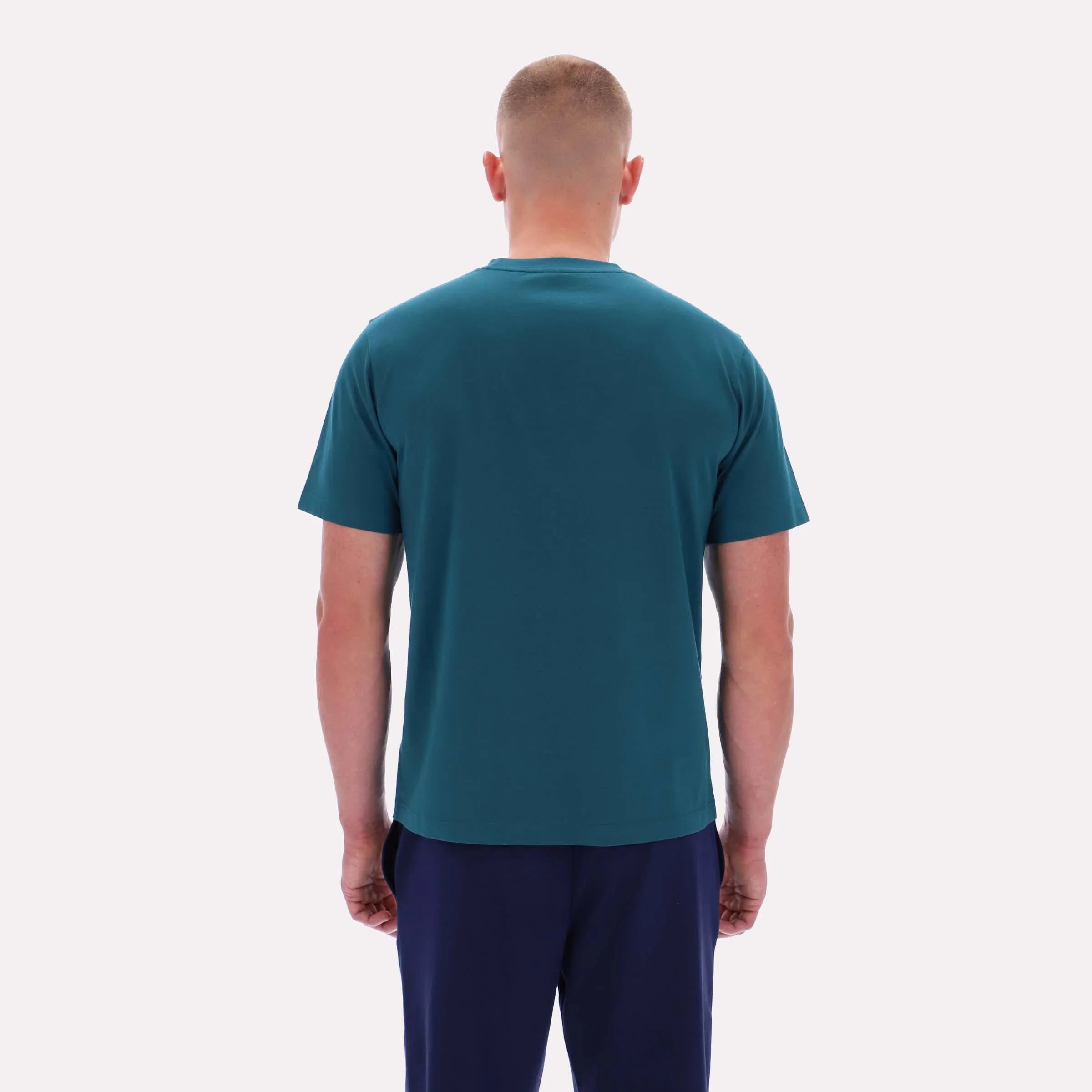 Reebok Apparel Men Core Essentials T-Shirt RETRO TEAL sold by Reebok product image thumbnail 2